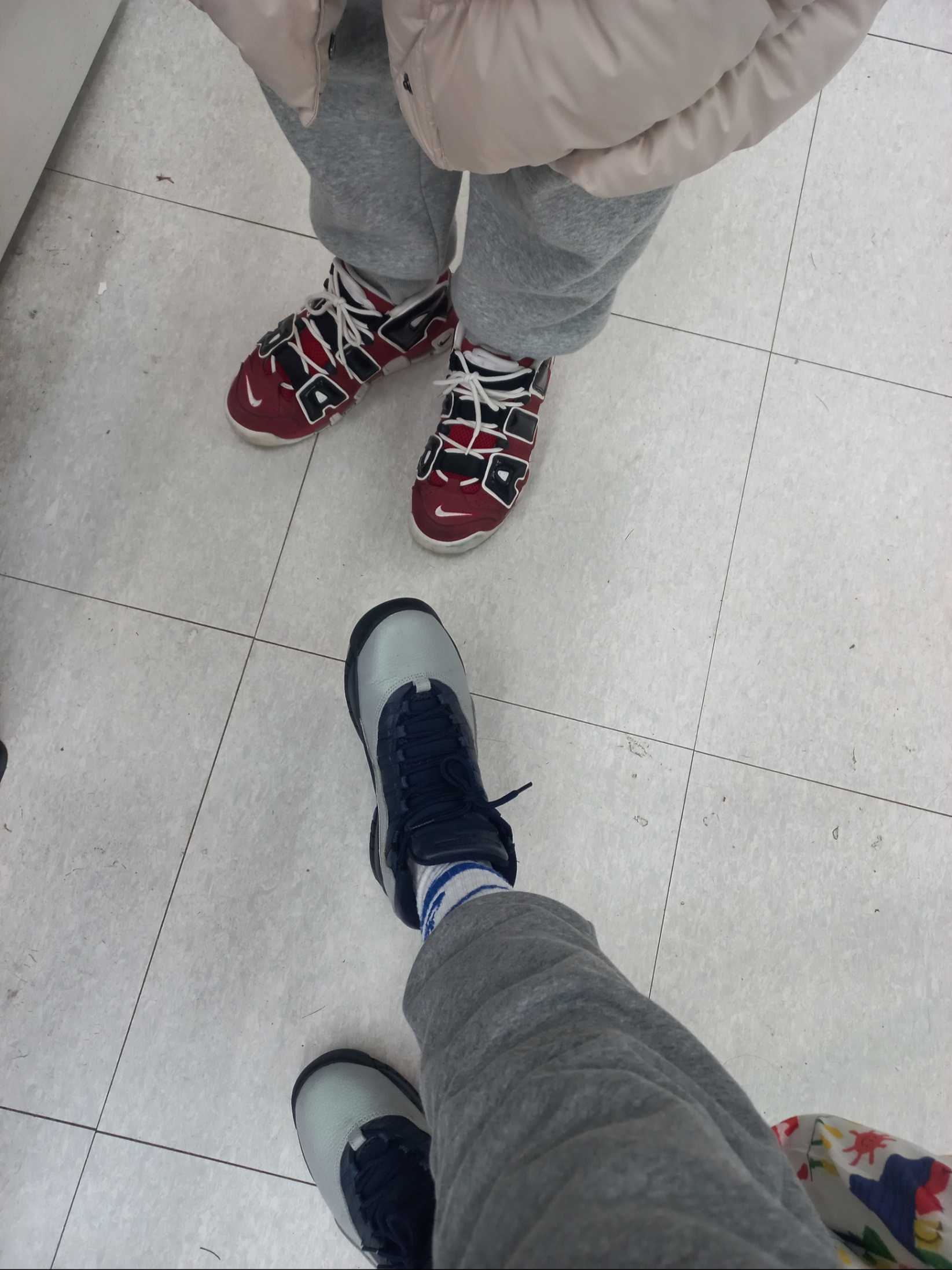 Nike Air More Uptempo 96 Bulls 2021, Jordan 10 Retro Rio 착용 스타일