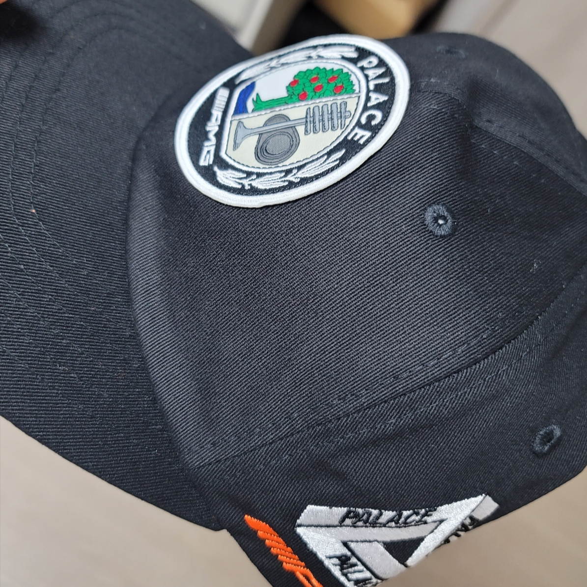 Palace x AMG Pal Cap Black - 21SS 착용 스타일