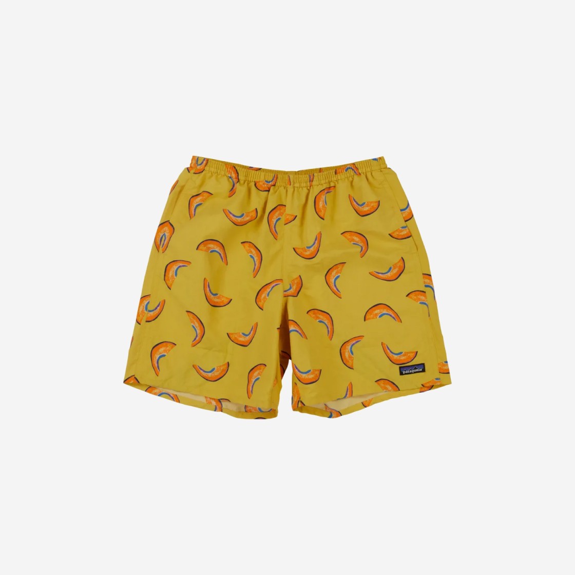 Patagonia Baggies Longs 7 Inch Melons Surfboard Yellow 상세 이미지 1