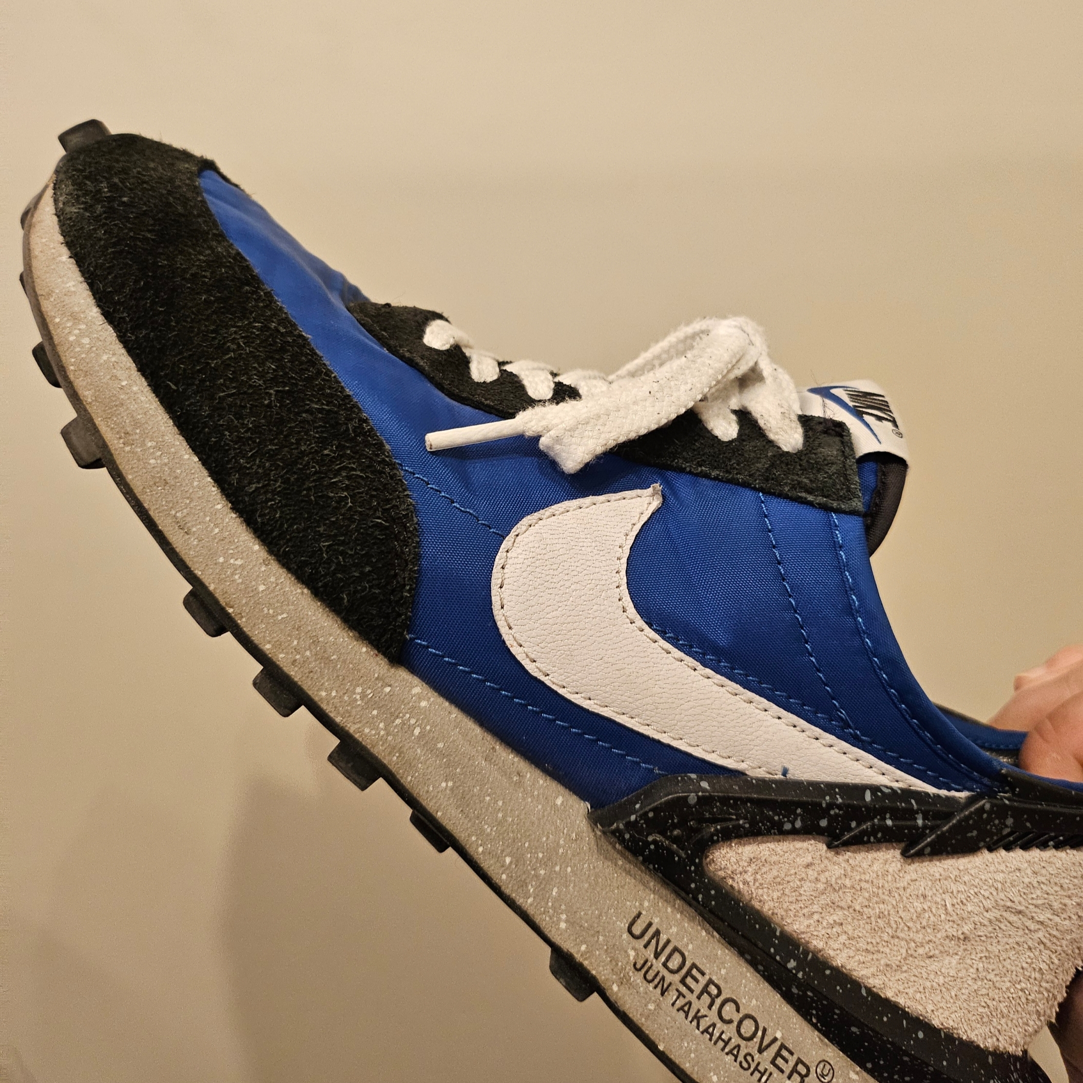 Nike x Undercover Daybreak Blue Jay 착용 스타일