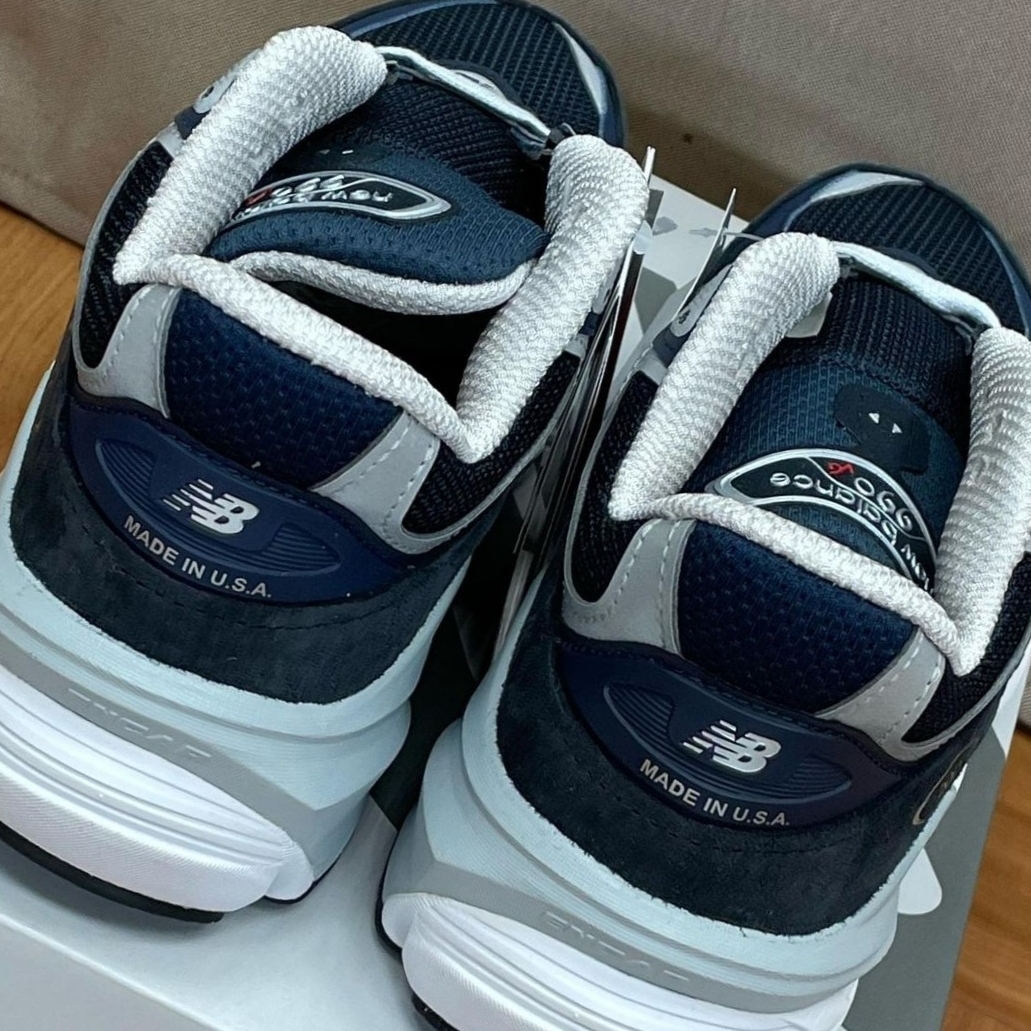 New Balance 990v6 Made in USA Eclipse - D Standard 착용 스타일