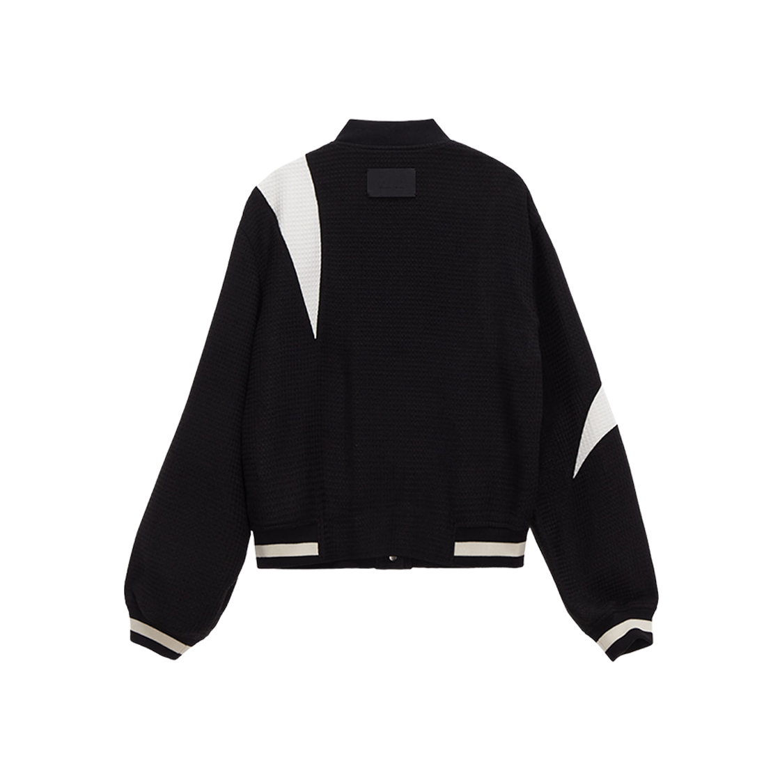 (W) Matin Kim Color Object Baseball Jumper Black 상세 이미지 2