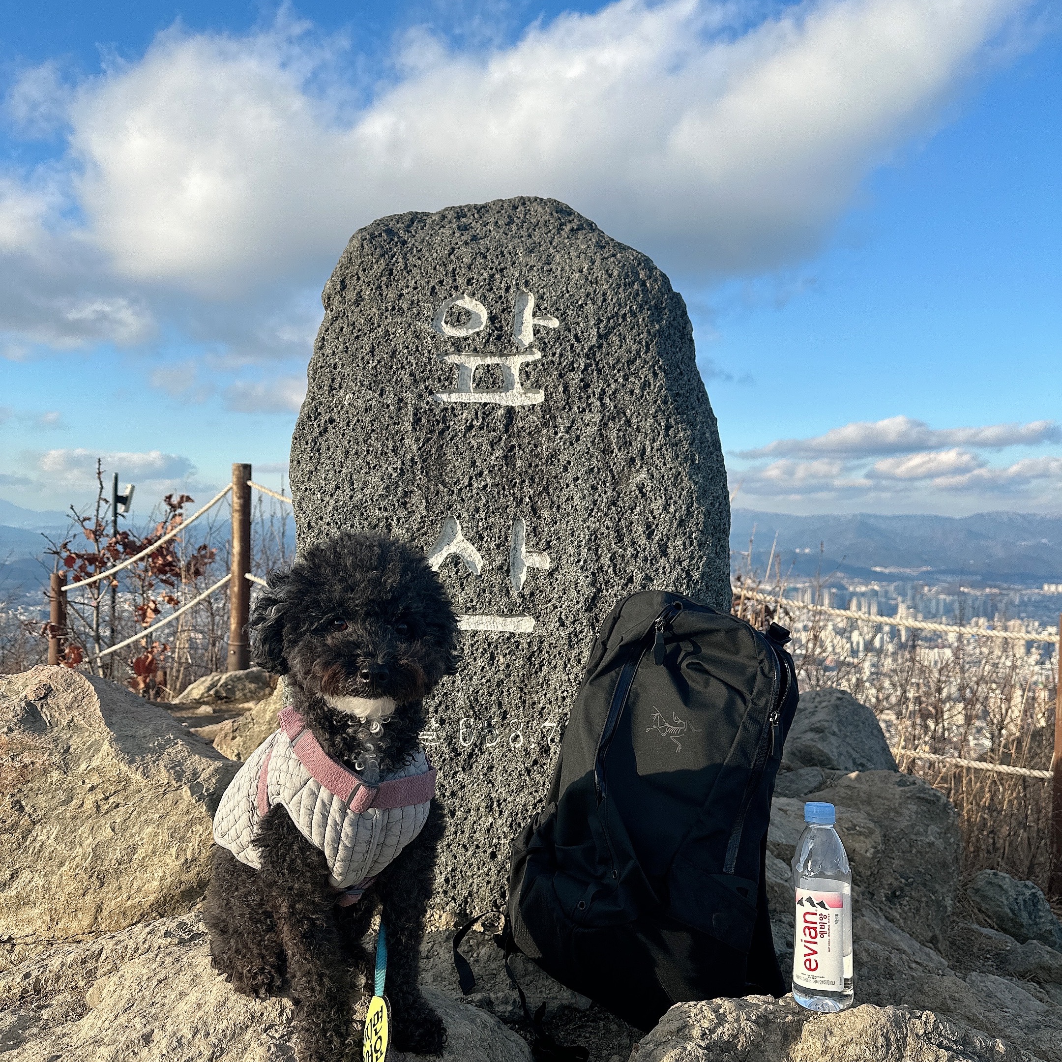 Arc'teryx Word Head Toque Orca, Oakley Eye Jacket Redux Matte Black Frame Prizm Grey Lenses High Bridge Fit 착용 스타일 - 2