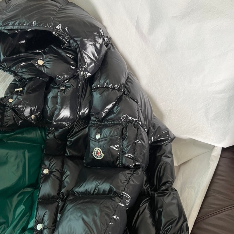 Moncler Hanoverian Long Down Jacket Black - 23FW 착용 스타일