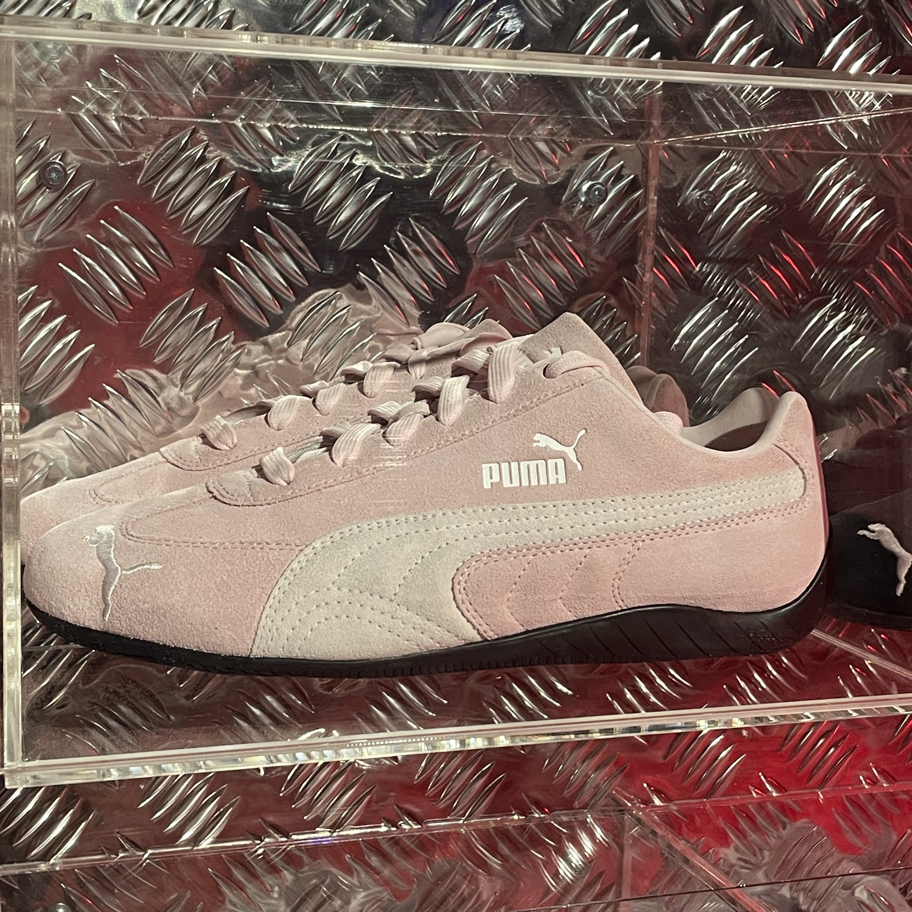 (W) Puma Speedcat LS Cloud Pink White 착용 스타일