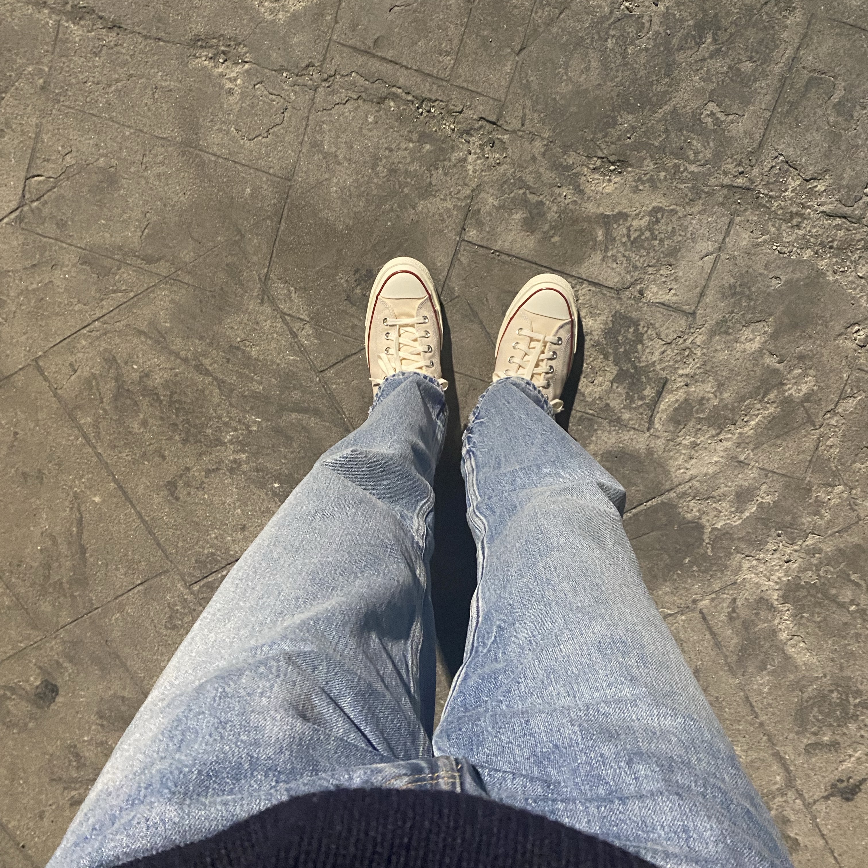 Converse Chuck 70 Ox Parchment 착용 스타일