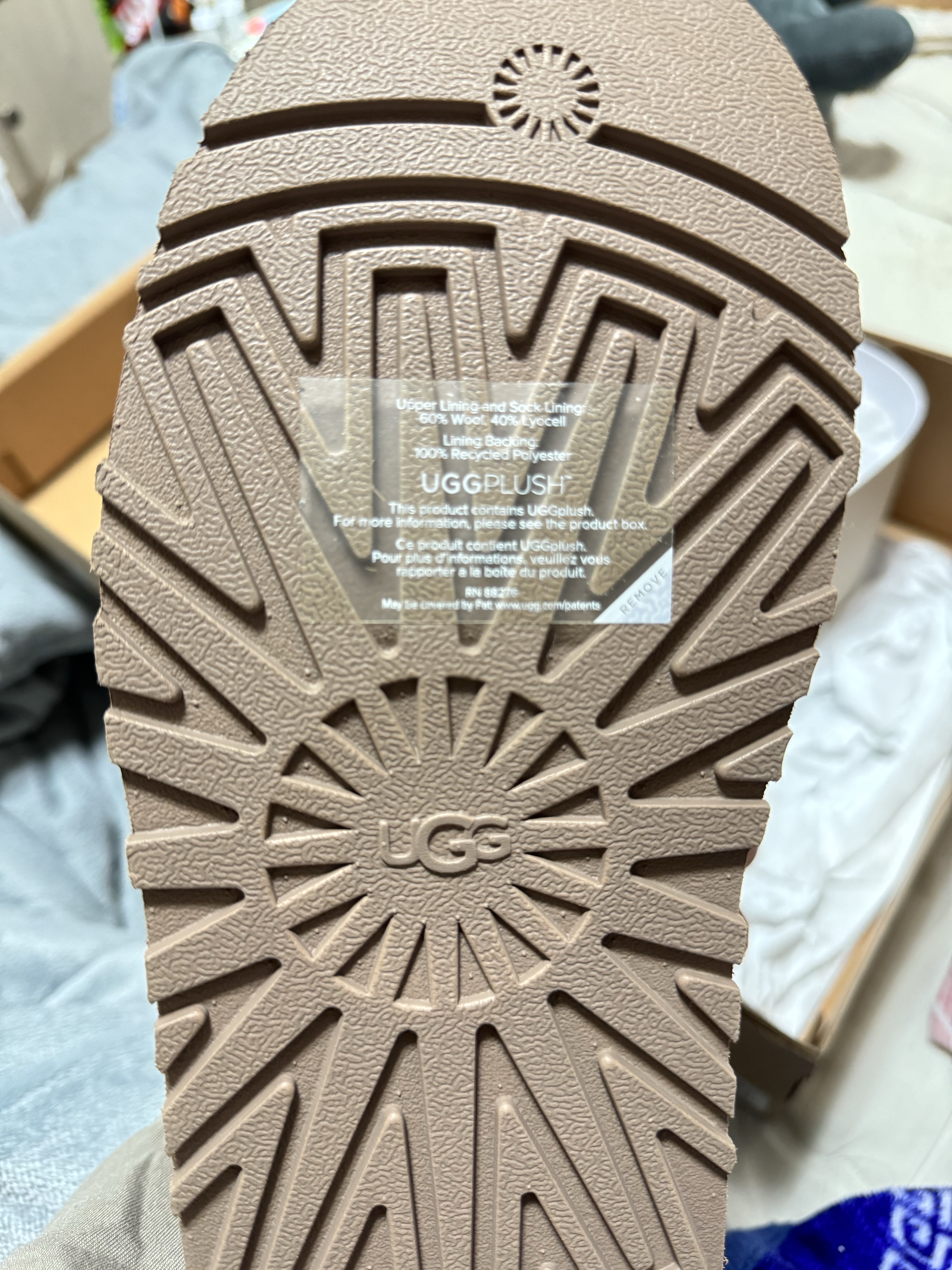 (W) UGG Tazz Slipper Chestnut 착용 스타일 - 2