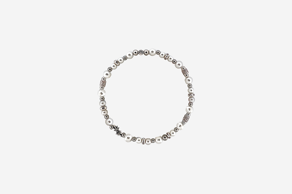 [SCUDO] Snow White Ice Pearl Beads ブレスレット SBN.0523S2B Snow White Ice Pearl karen beads - 스쿠도 SCUDO
