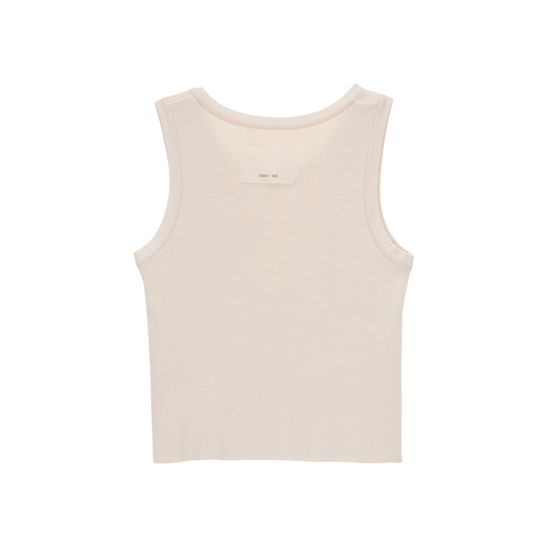 (W) Matin Kim Airy Sleeveless Knit Top Beige 상세 이미지 2