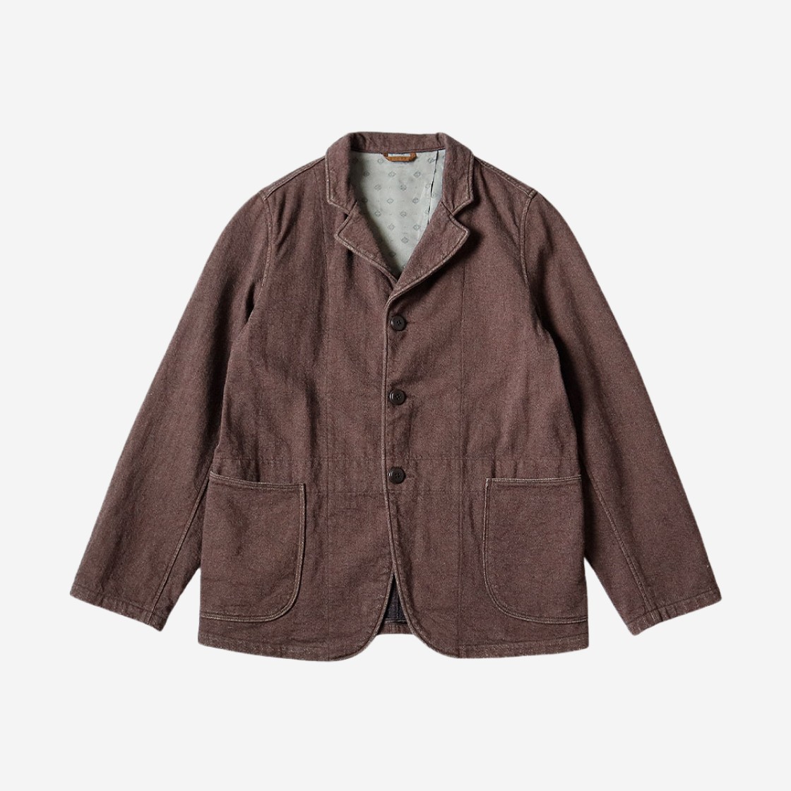 Kapital Twill Aging Wool Hospital Jacket Brown 상세 이미지 1