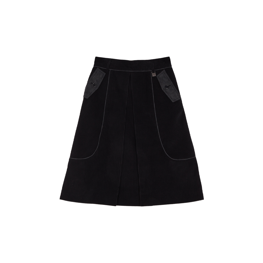 (W) Matin Kim Shirring Point Puff Skirt Black 상세 이미지 2