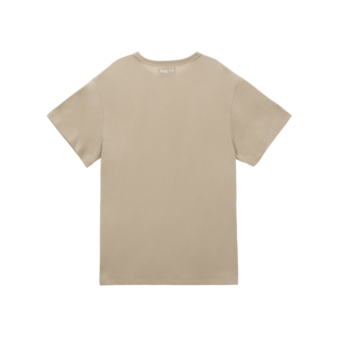 (W) Matin Kim Matin Logo Top Beige 상세 이미지 2