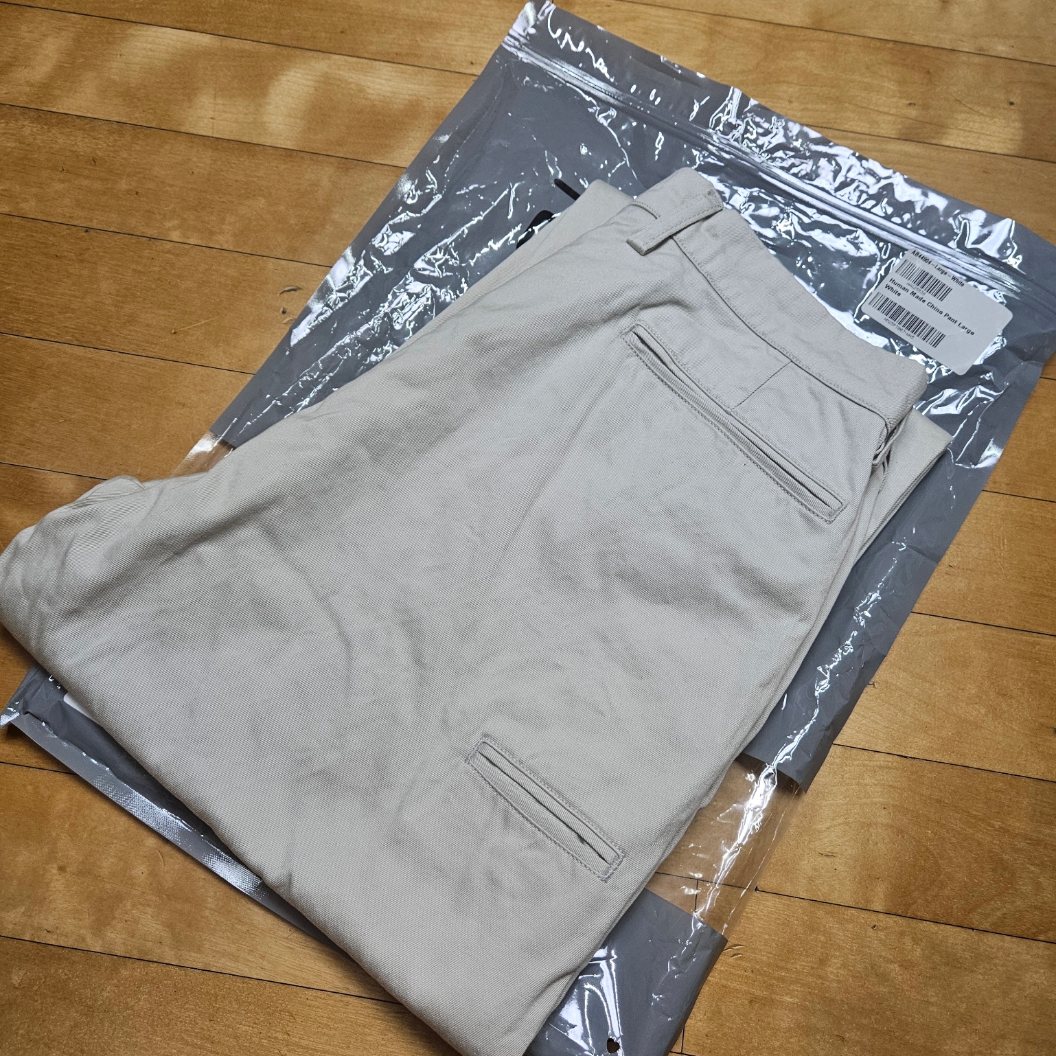 Human Made Chino Pants White 착용 스타일