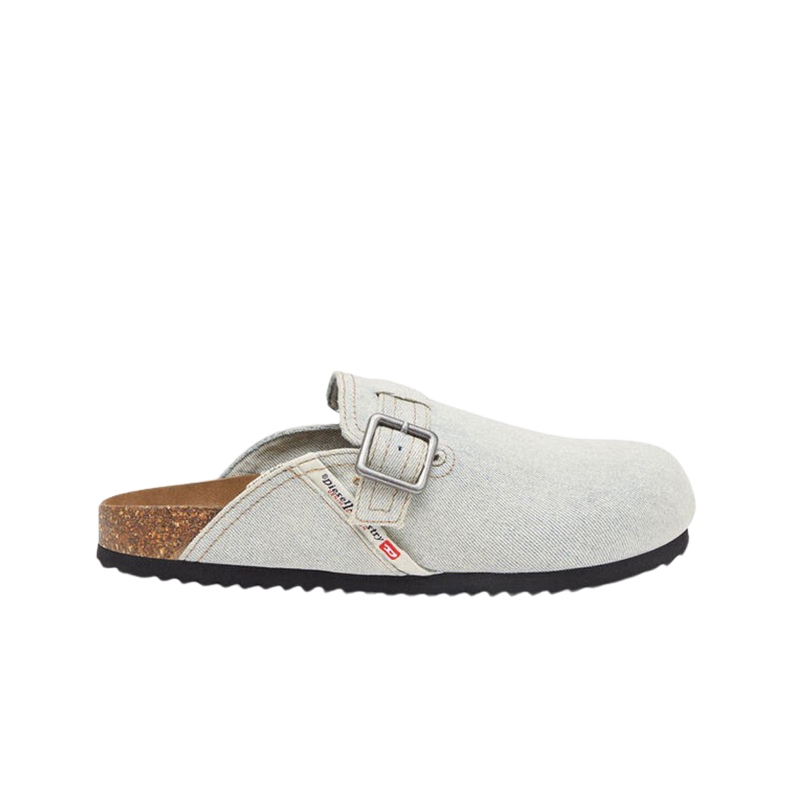 디젤 S-우드스탁-X 뮬 페이디드 데님 라이트 블루(Diesel S-Woodstock-X Mules Faded Denim Light Blue)