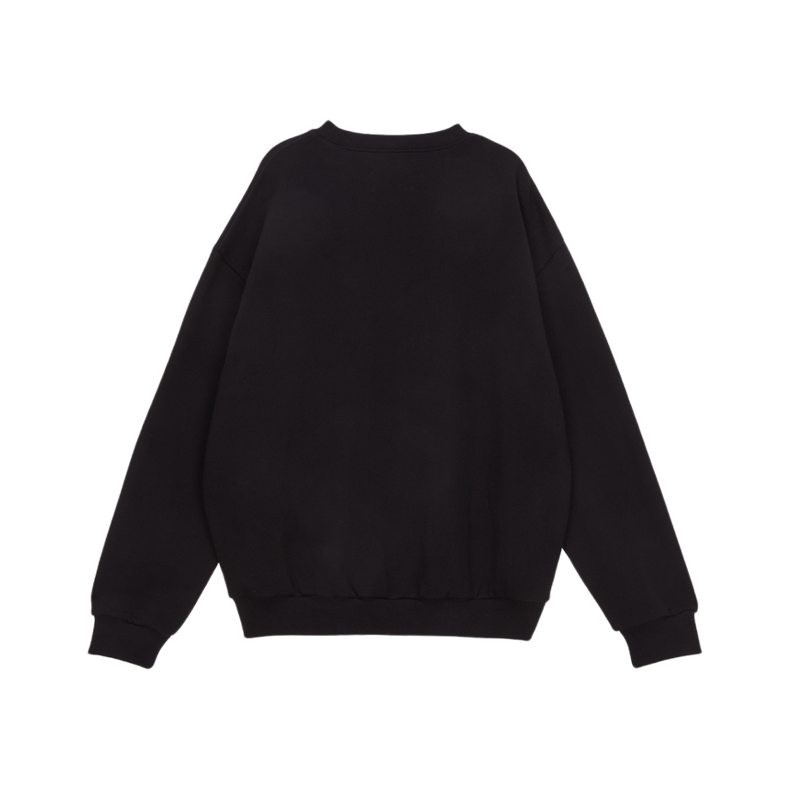 (W) Matin Kim Matin Applique Arch Sweatshirt Black 상세 이미지 2