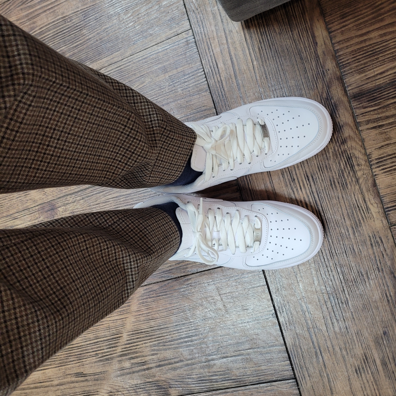 Nike Air Force 1 '07 Low White 착용 스타일