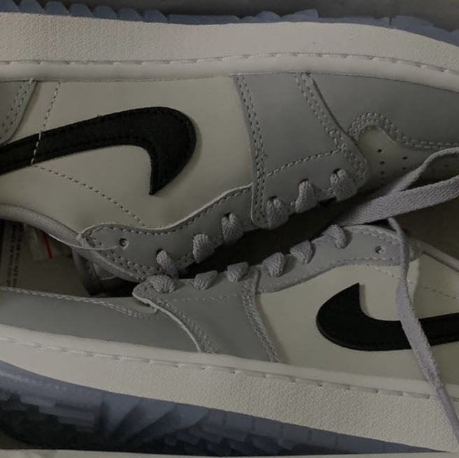 Jordan 1 Low Golf Wolf Grey 착용 스타일