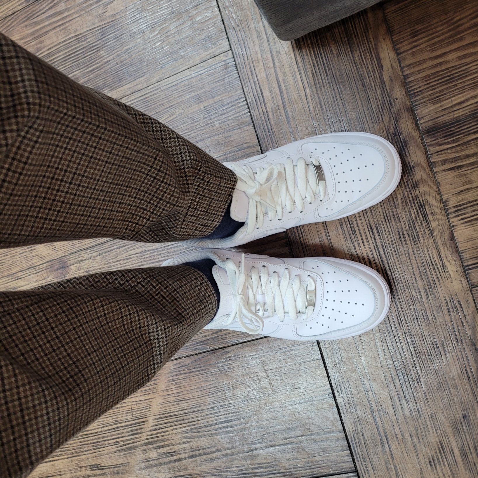 Nike Air Force 1 '07 Low White 착용 스타일