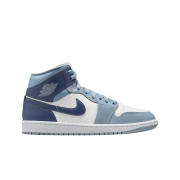 (W) Jordan 1 Mid Sail Diffused Blue