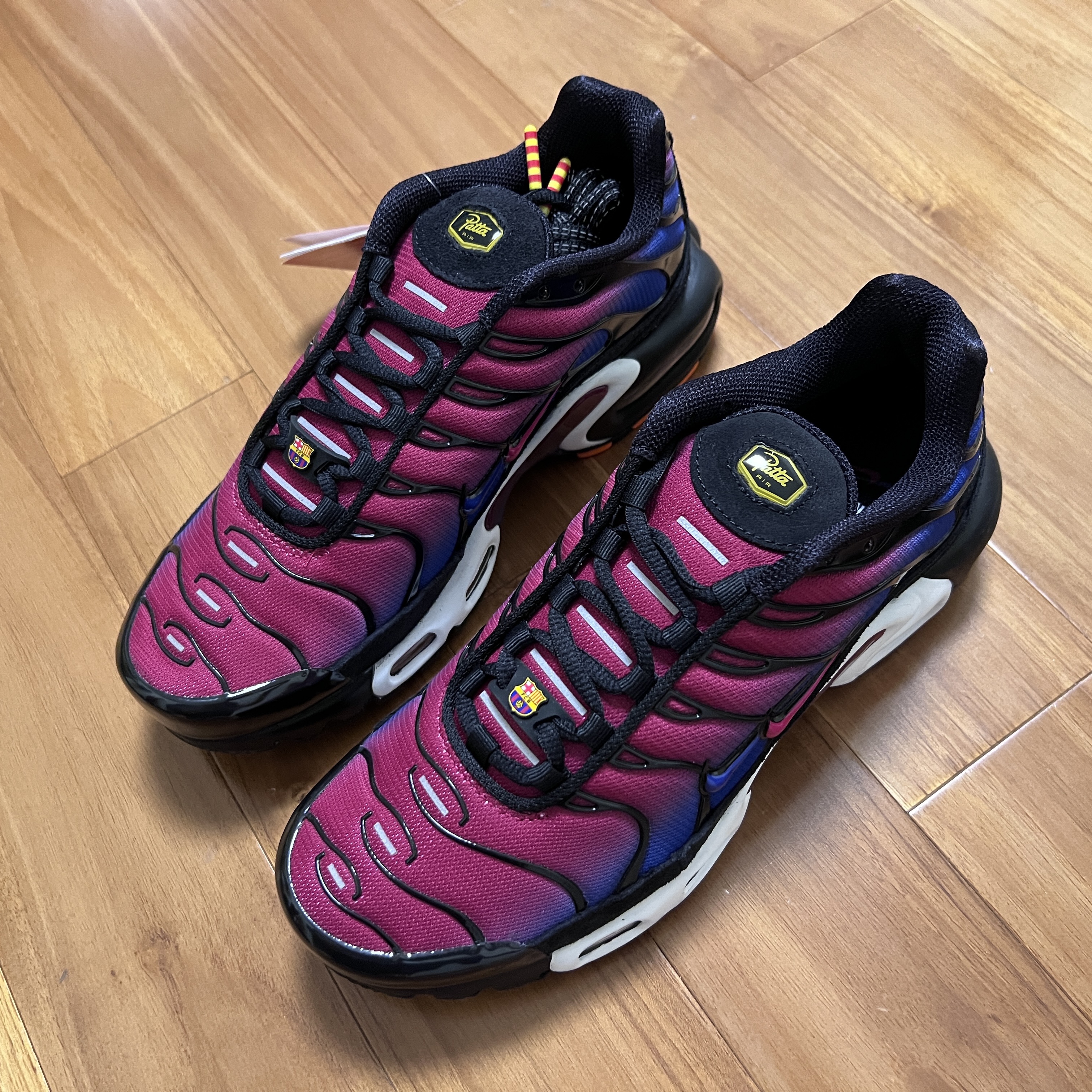 Nike x Patta x FC Barcelona Air Max Plus Culers del Món 착용 스타일