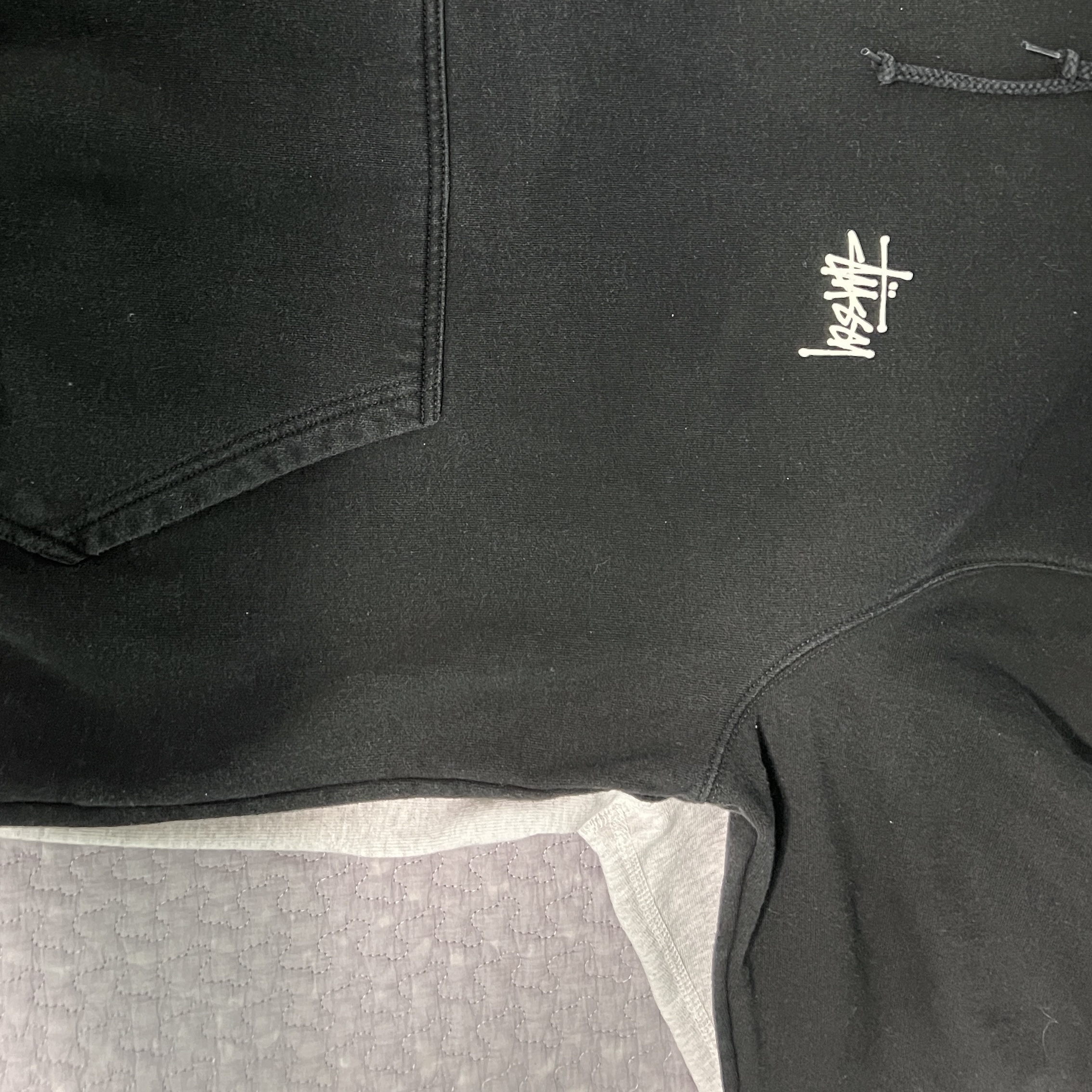 Supreme Box Logo Hooded Sweatshirt Ash Grey - 23FW 착용 스타일 - 3