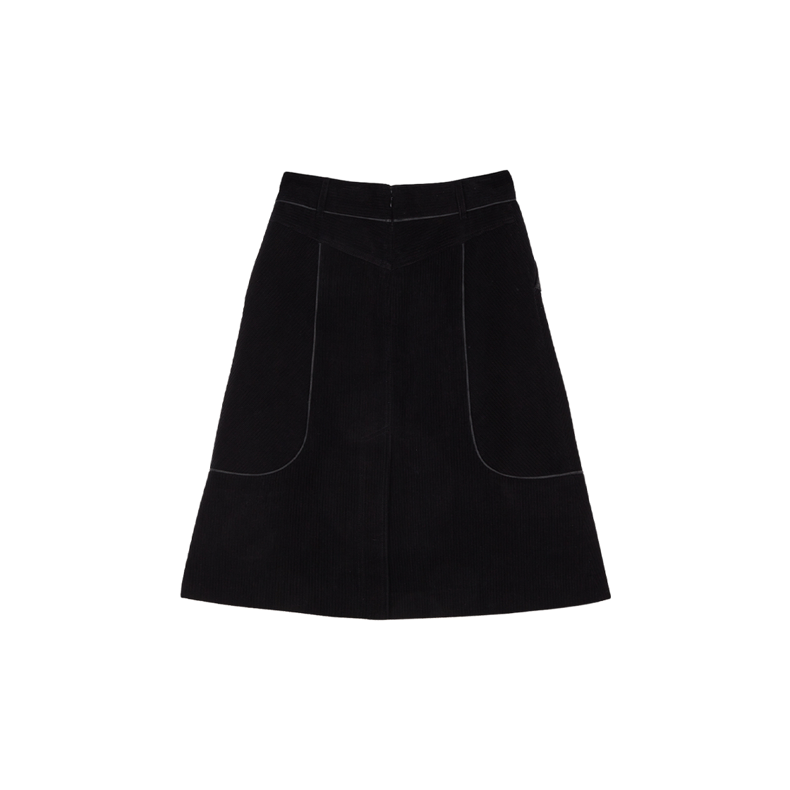 (W) Matin Kim Shirring Point Puff Skirt Black 상세 이미지 1