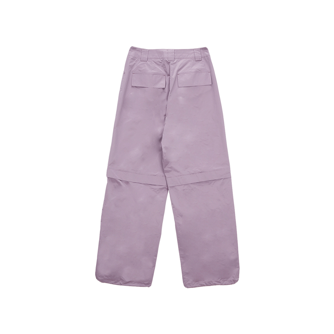 (W) Matin Kim Knee Zip Out Pocket Pants Purple 상세 이미지 2