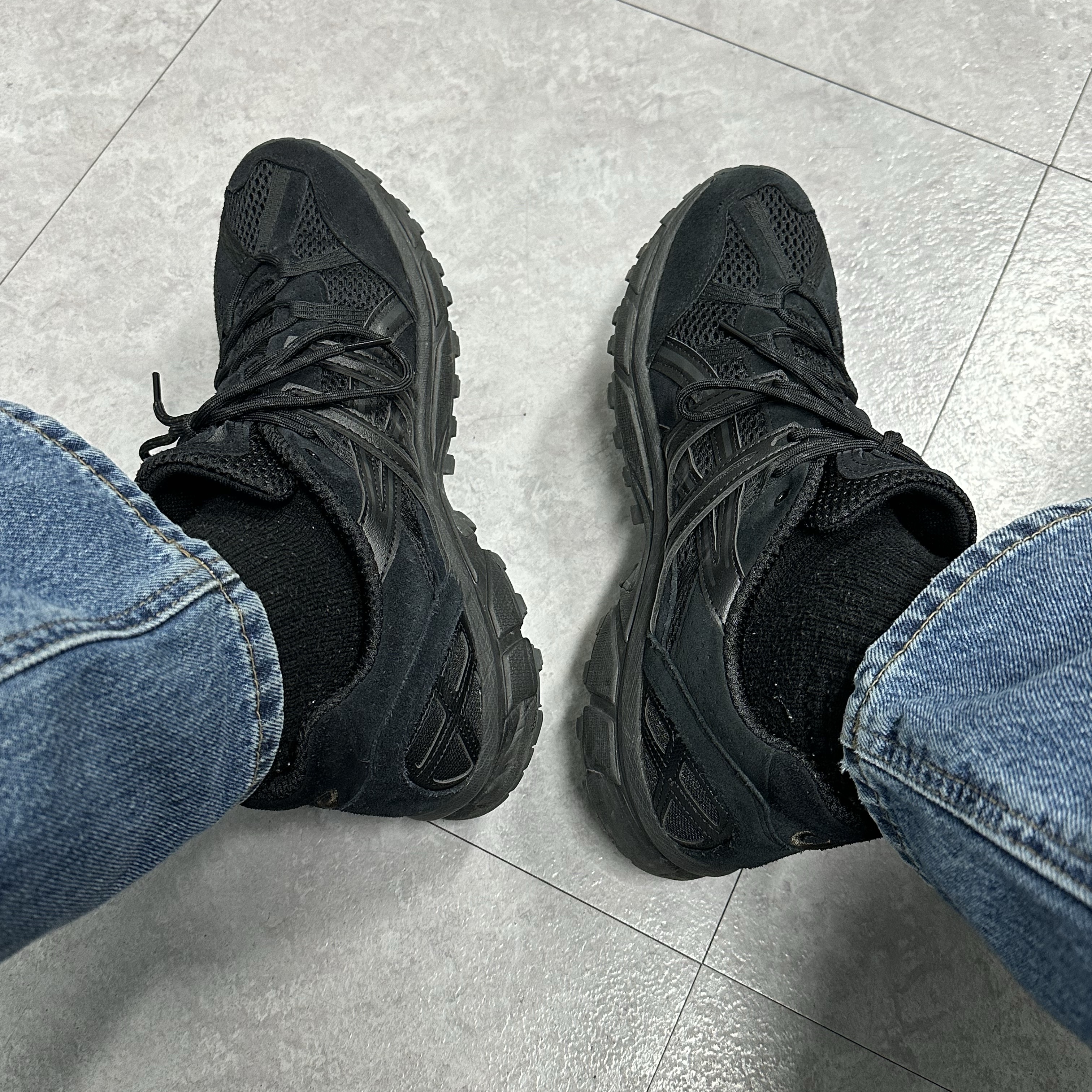 Asics Gel-Sonoma 15-50 Black 착용 스타일