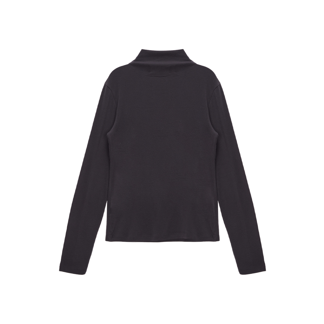 (W) Matin Kim Basic Turtle Neck Charcoal 상세 이미지 2