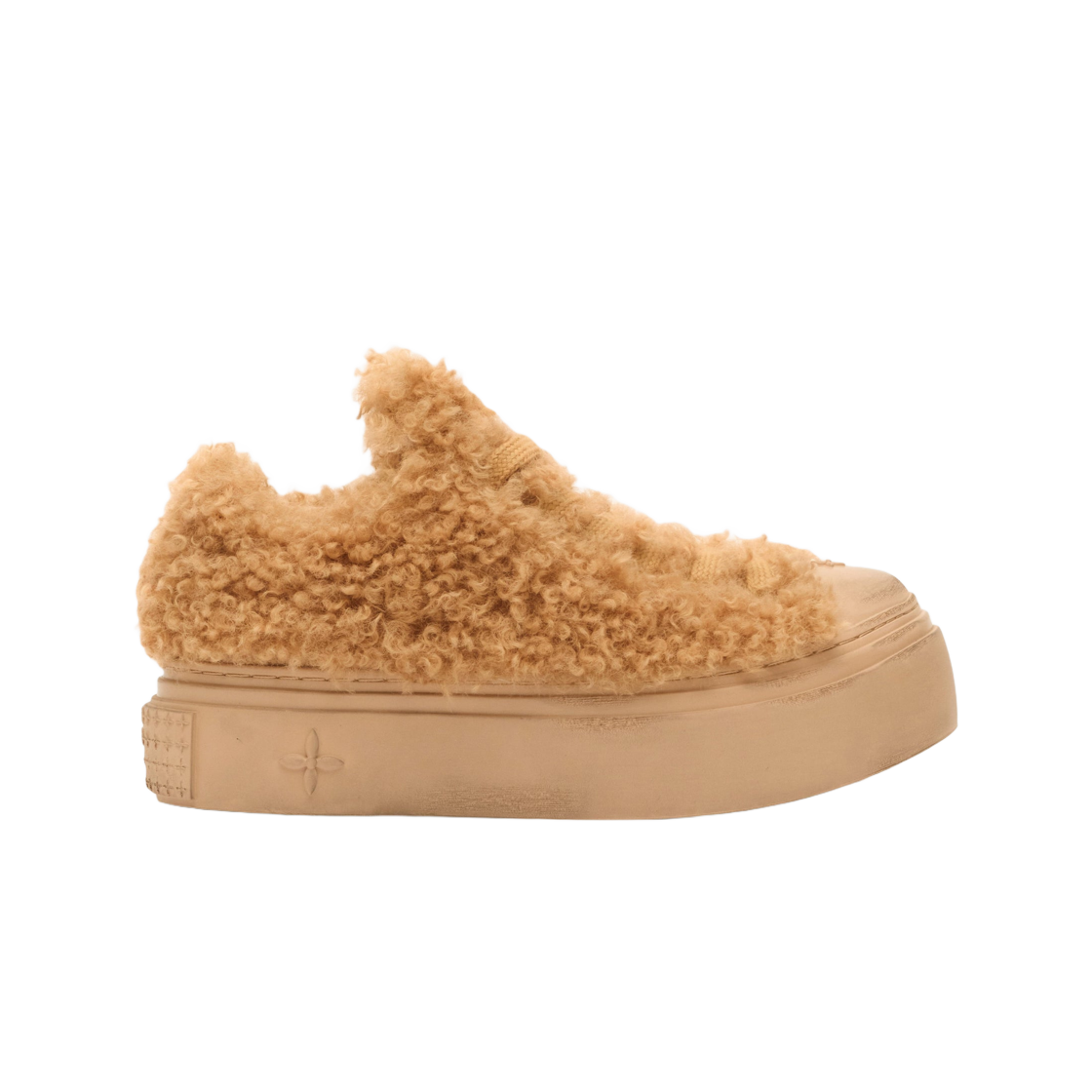 S0001FR (W) SMFK Super Model Gingerbread Furry Skate Shoes Gingerbread