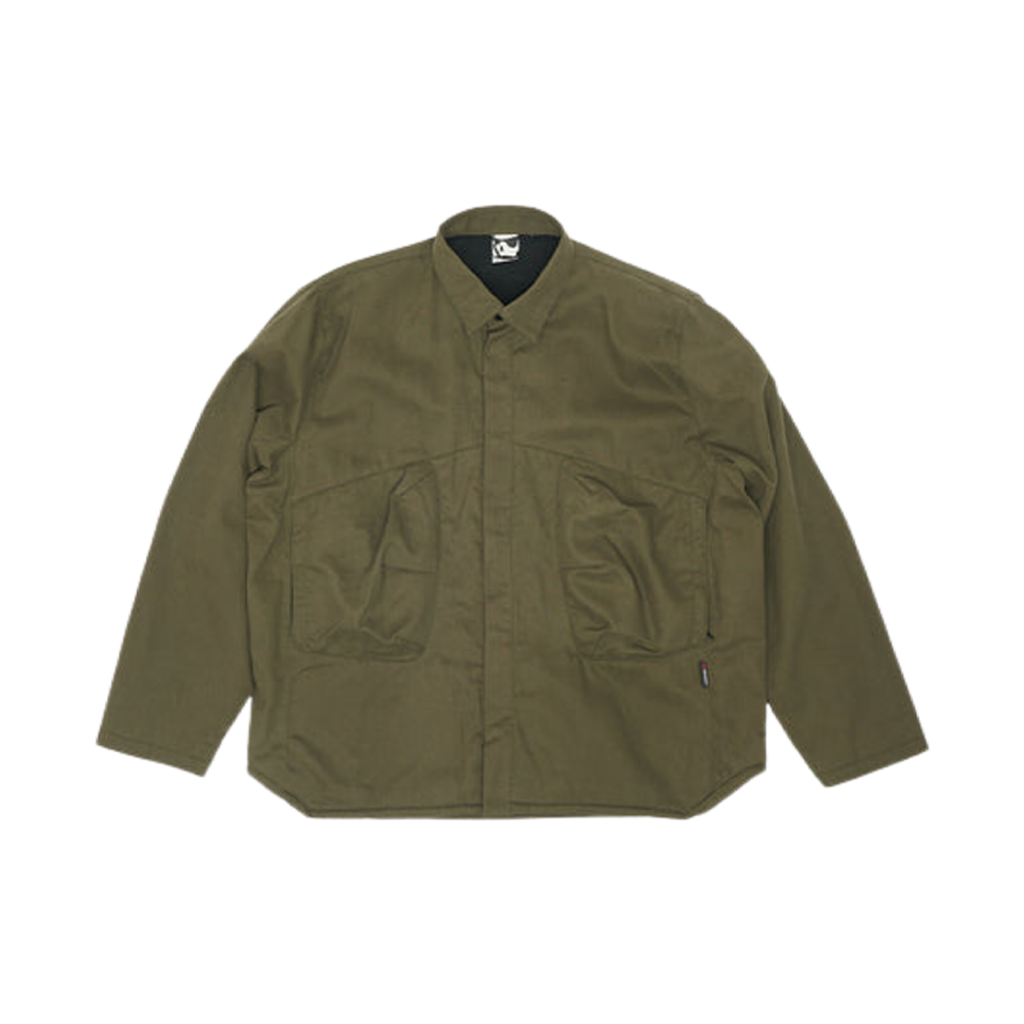 GR10K Rescue Pocket Overshirt Military Green 상세 이미지 1