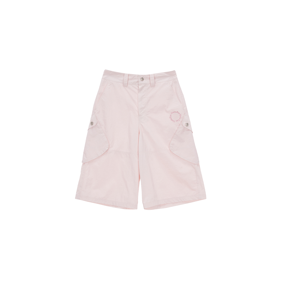 (W) Matin Kim Cargo Bermuda Pants Light Pink 상세 이미지 1