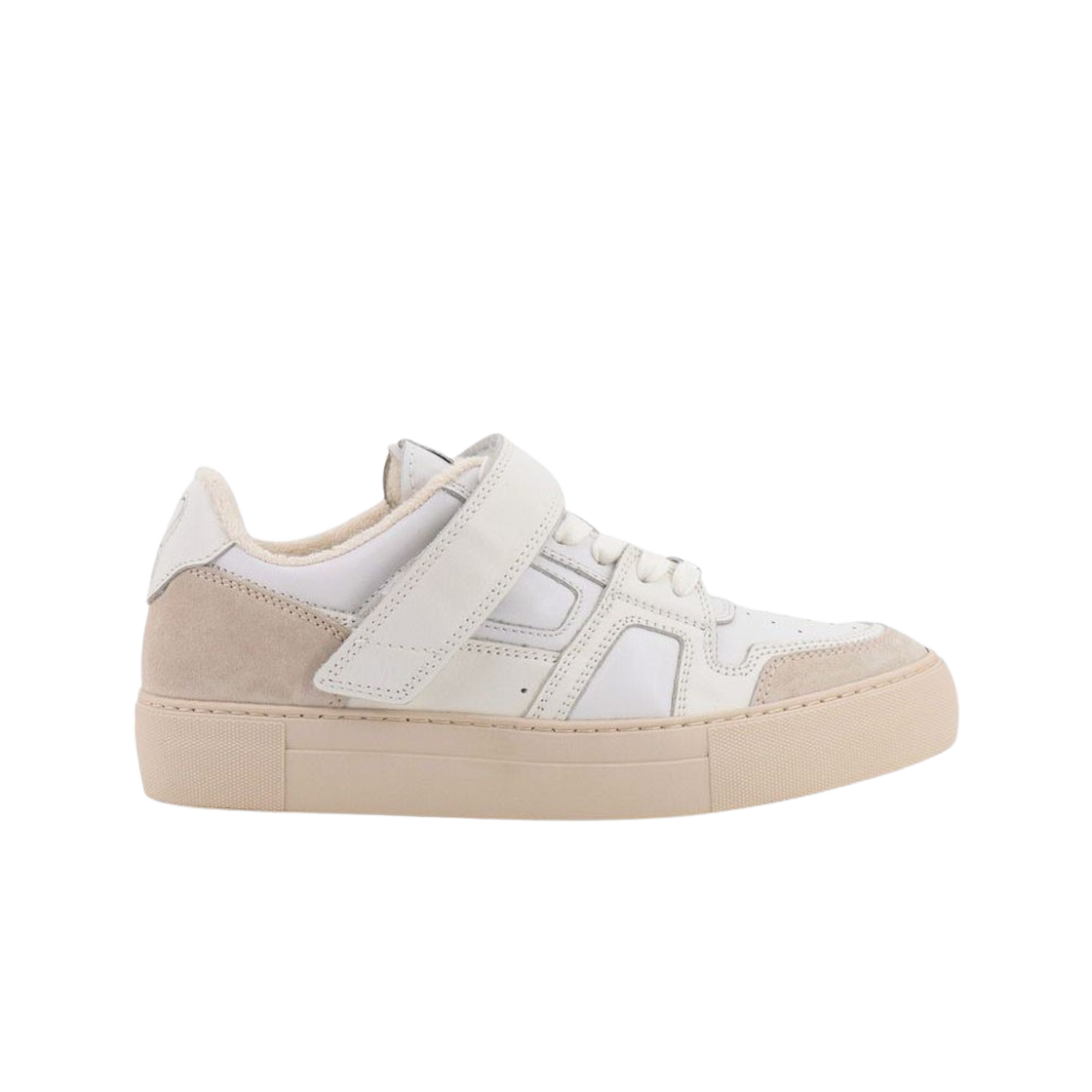 아미 로우 탑 아미 아케이드 스니커즈 화이트(AMI Low Top Ami Arcade Sneakers White)