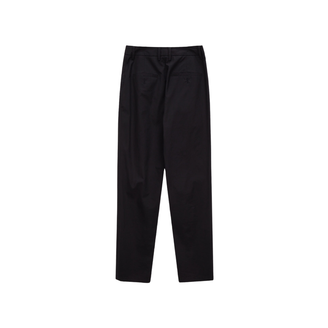 (W) Matin Kim Three Tuck Zipper Slit Trouser Black 상세 이미지 2