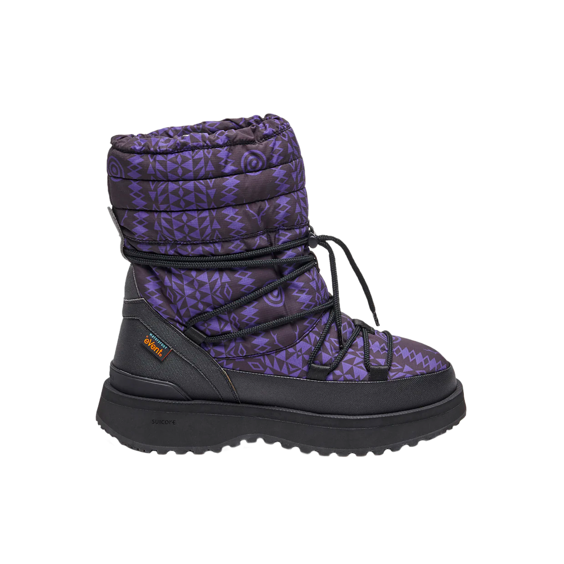 수이코크 x 사우스2 웨스트8 바워 에밥 하이 레이스 블랙(Suicoke x South2 West8 Bower Evab Hi Lace Black)