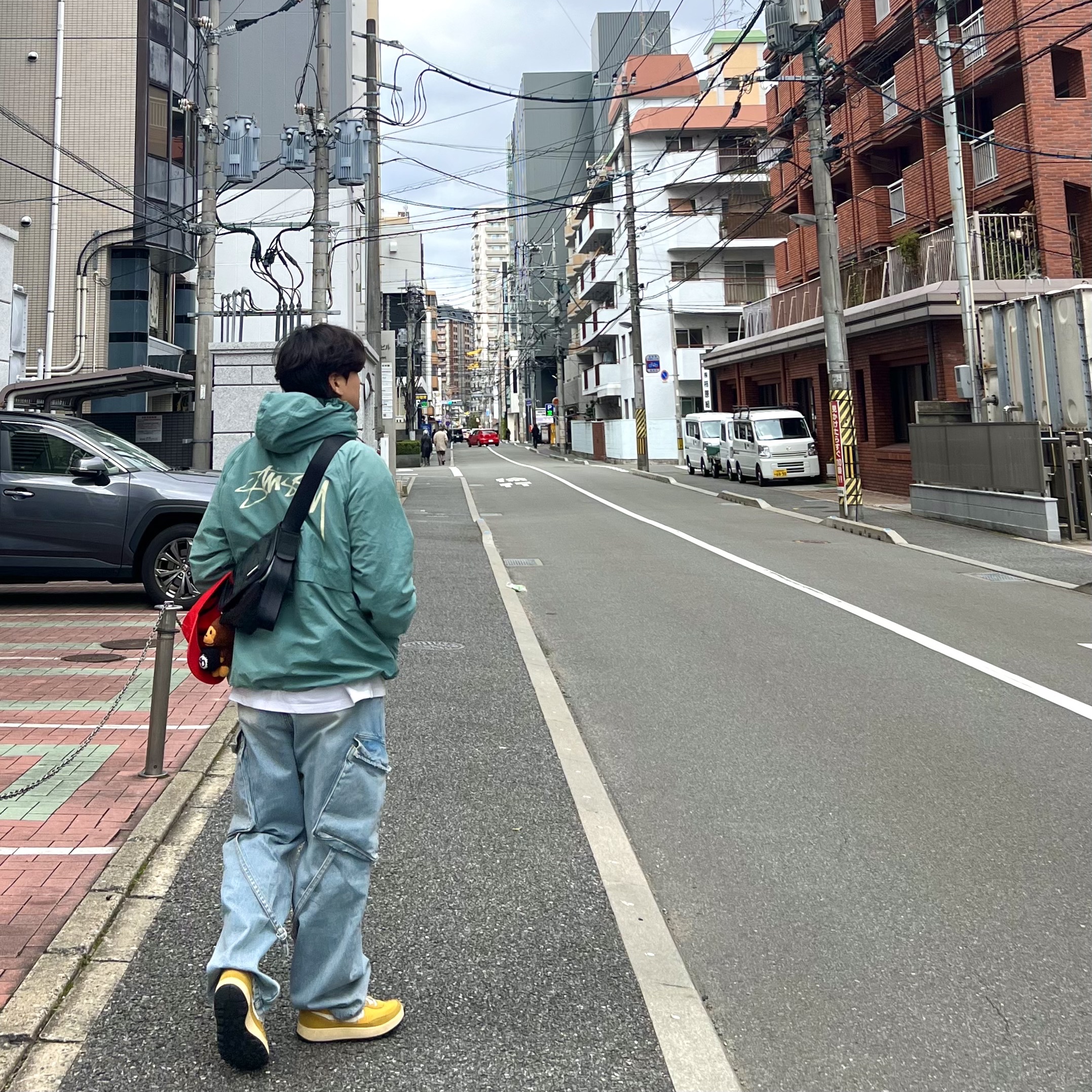 Stussy Wave Dye Beach Shell Jacket Atlantic, Nike x Tom Sachs General Purpose Shoe Archive 착용 스타일