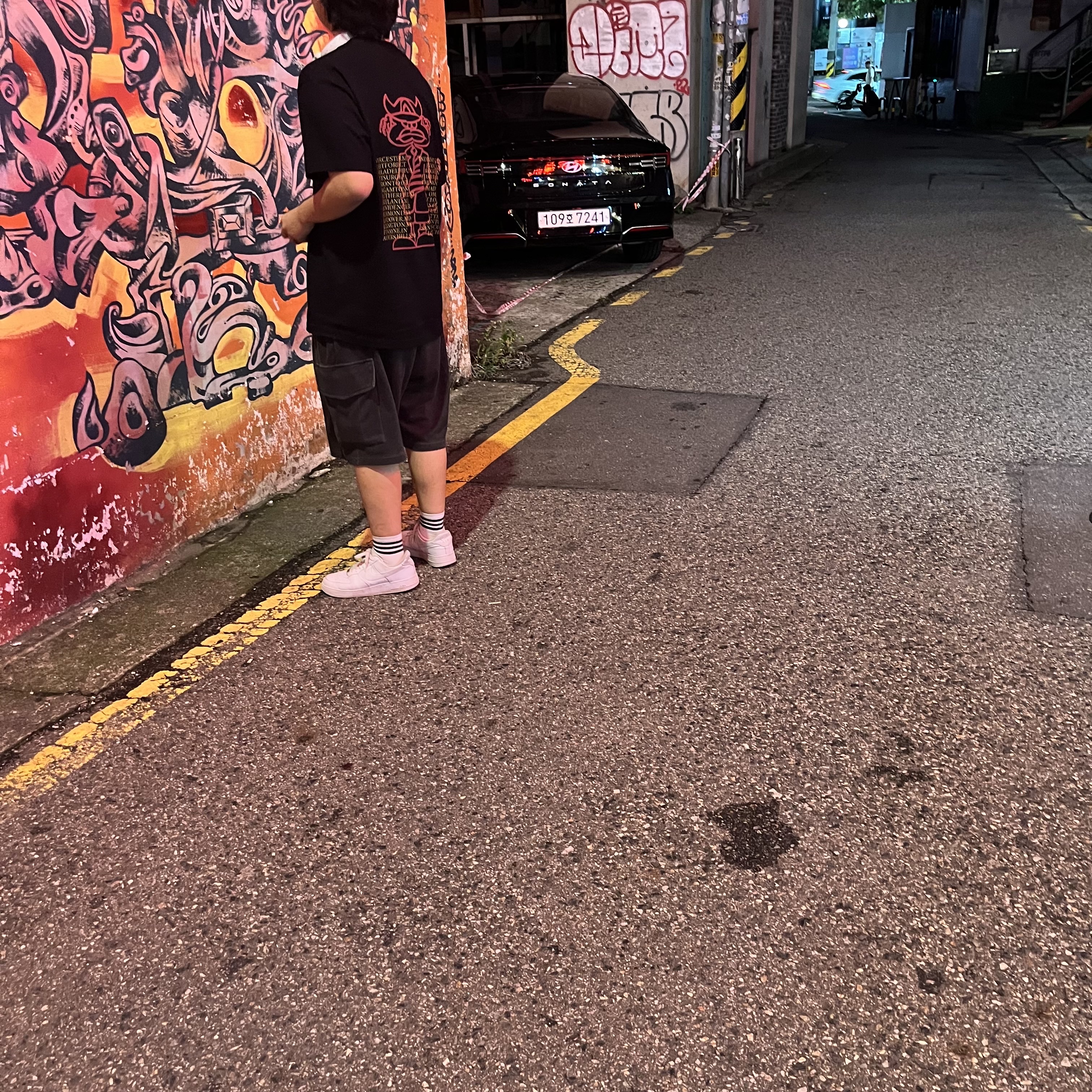 나이키 에어포스 1 '07 로우 화이트 착용 스타일
