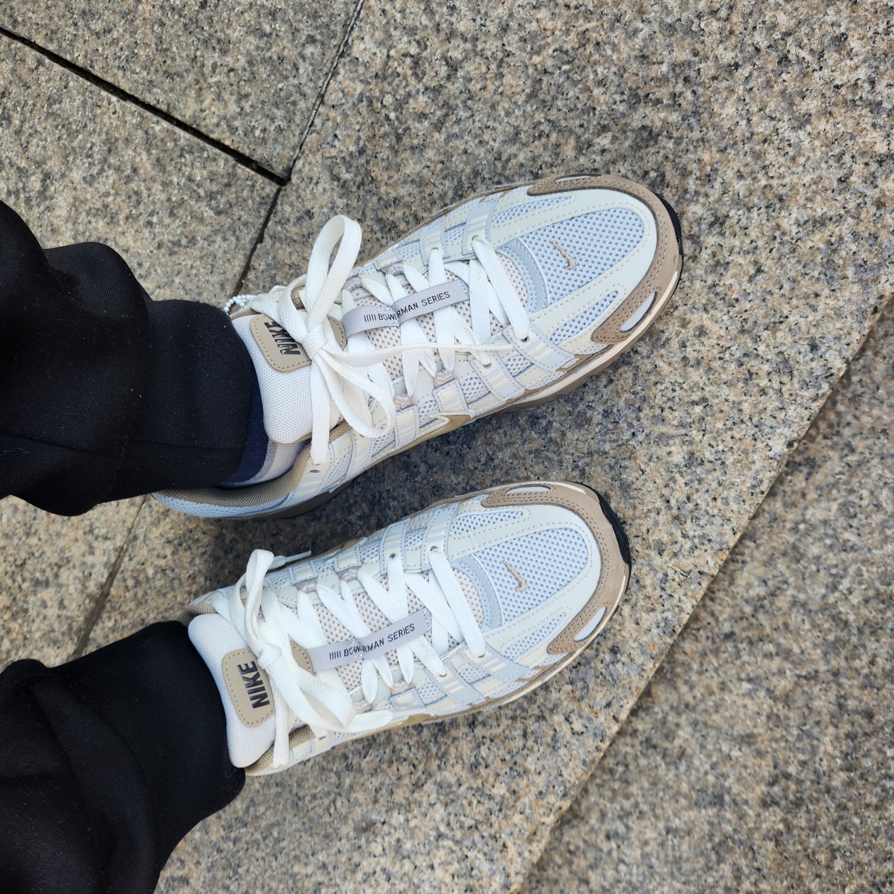 Nike P-6000 PRM Hangul Day Photon Dust Khaki 착용 스타일
