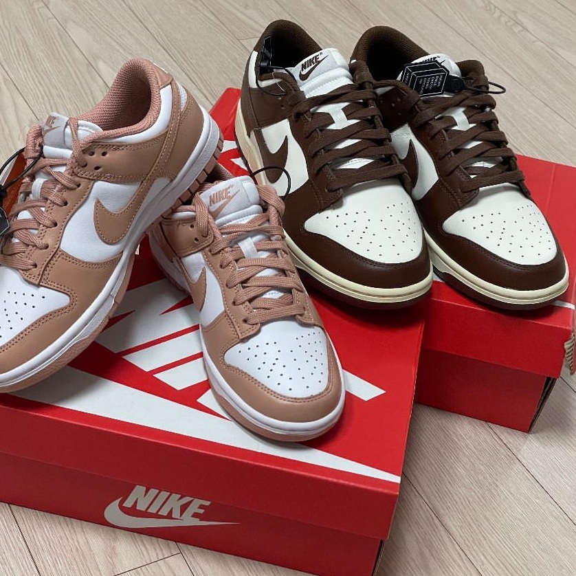 (W) Nike Dunk Low Sail Cacao Wow 착용 스타일