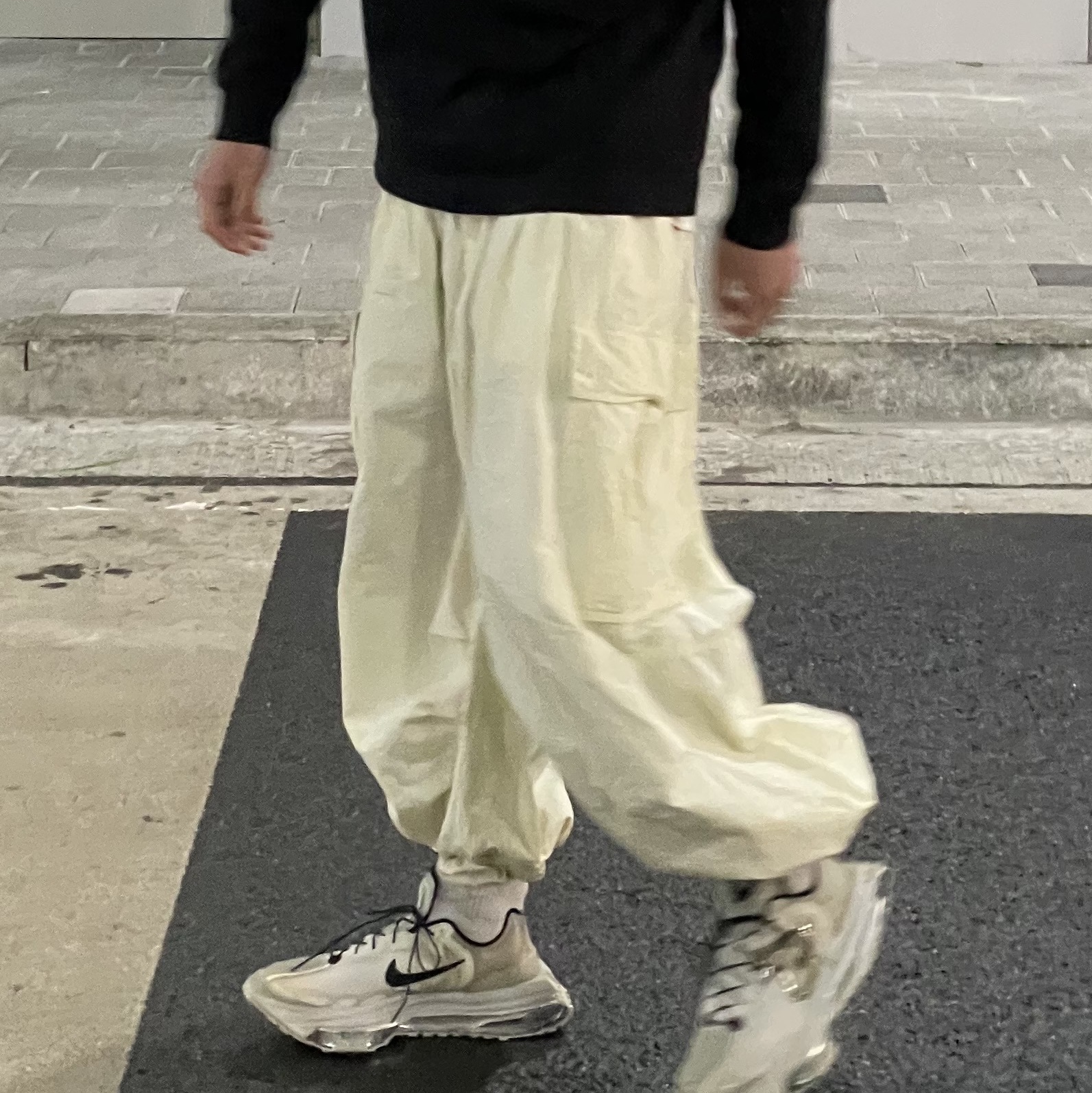 Nike x Matthew M Williams Zoom 004 Stone 착용 스타일 - 1