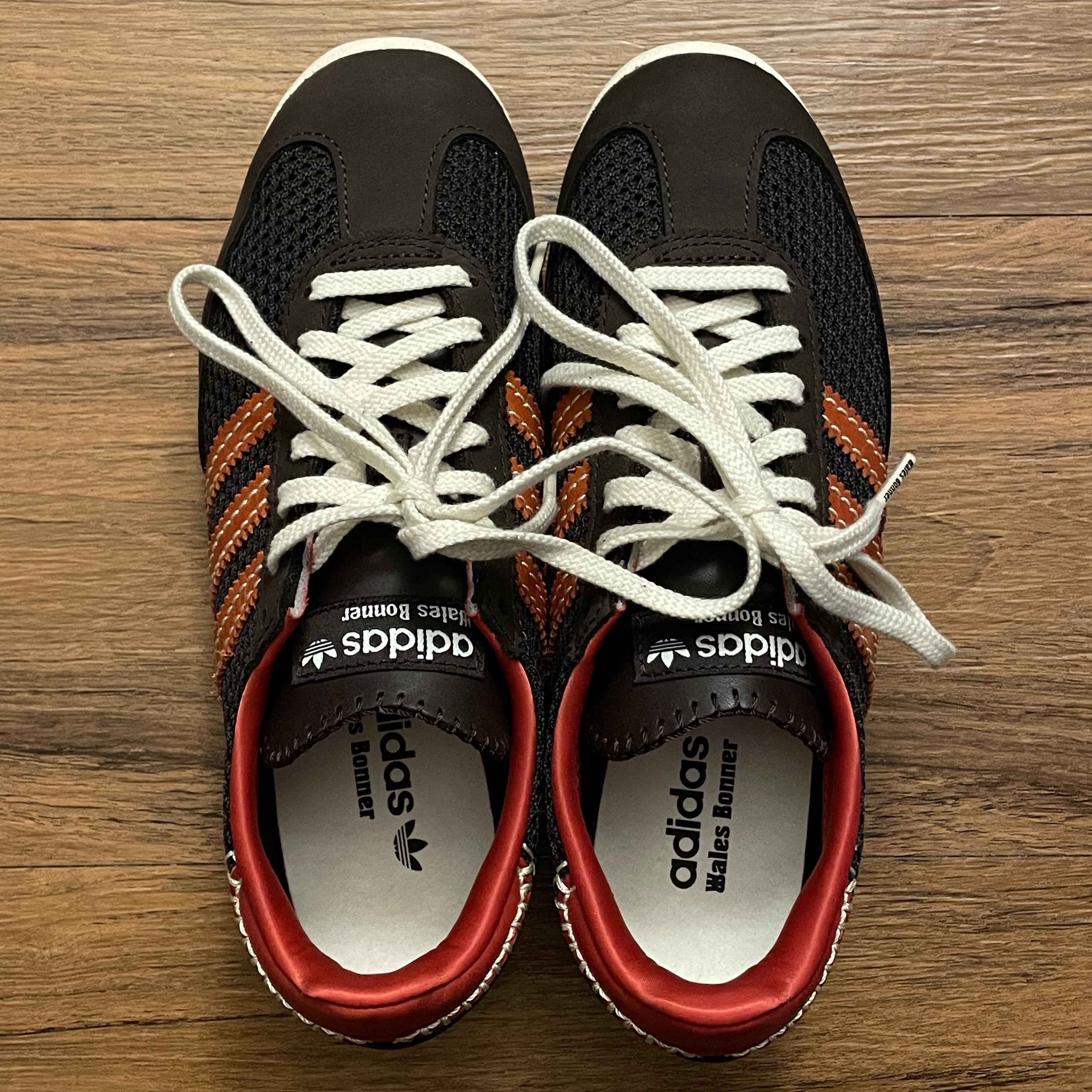 Adidas x Wales Bonner SL 72 Knit Brown 착용 스타일