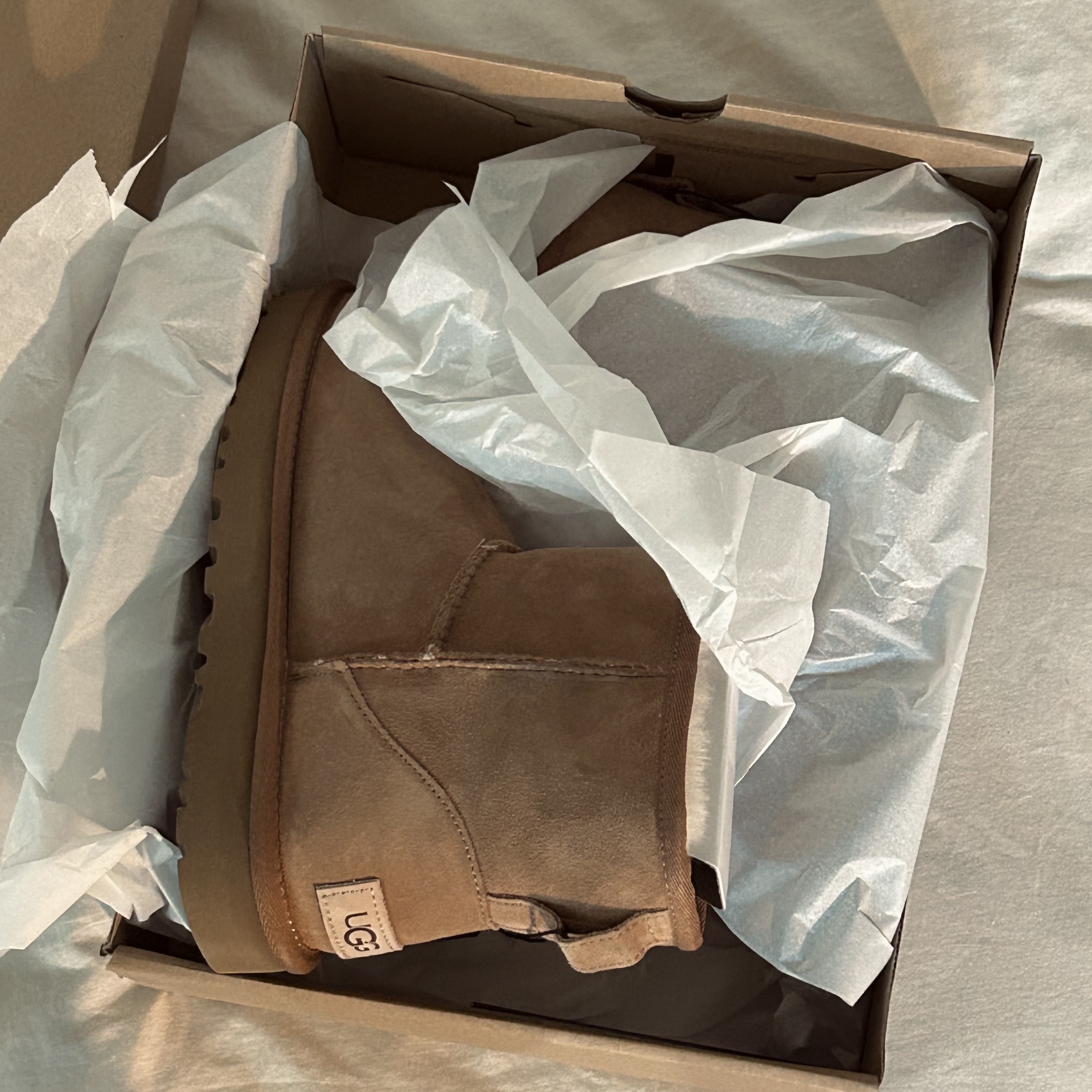 (W) UGG Classic Mini II Boots Chestnut 착용 스타일