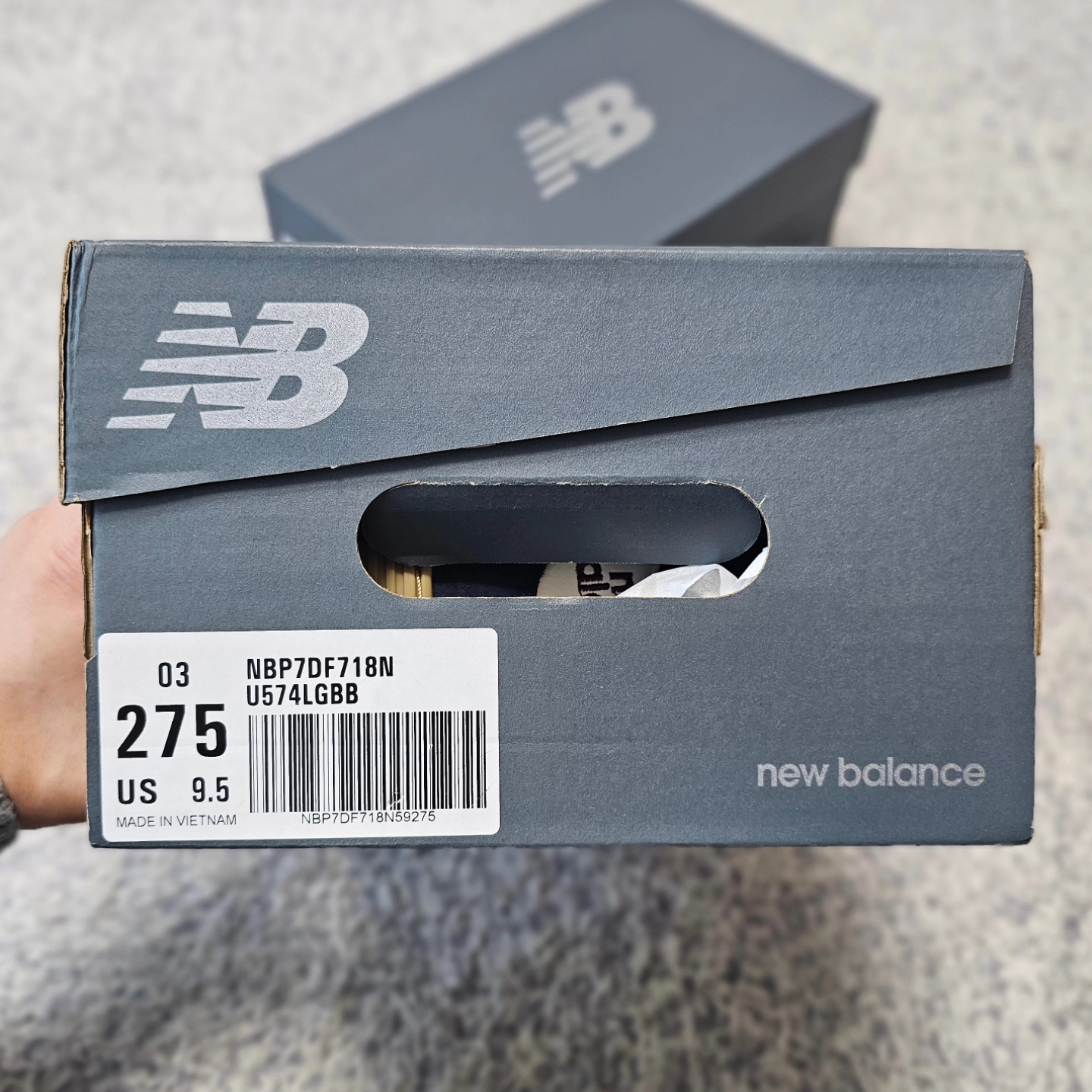 New Balance 574 Legacy Navy 착용 스타일 - 9