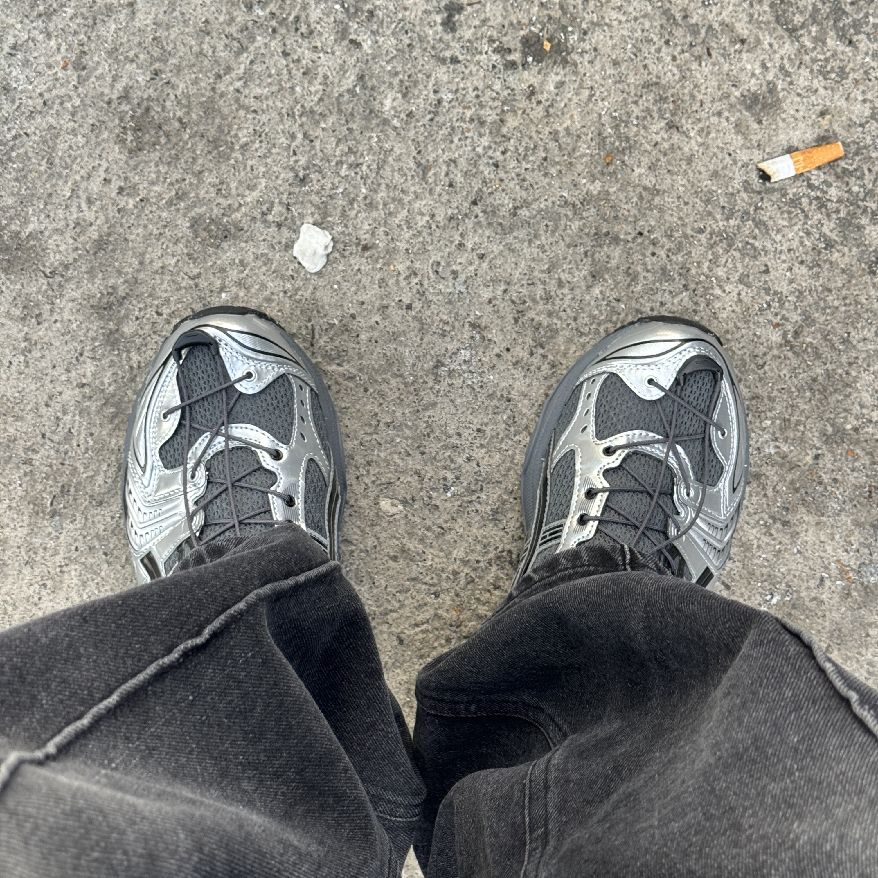 Asics x Unaffected Gel-Kayano 14 Silver Moon 착용 스타일 - 2