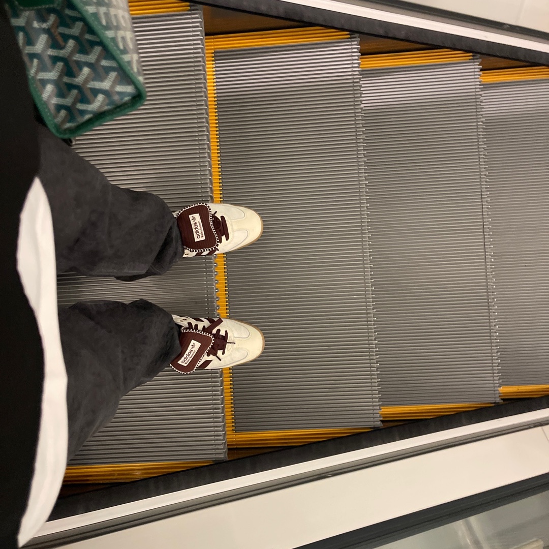 Adidas x Wales Bonner Pony Tonal Samba Cream White Mystery Brown, Stussy x Levi's Jacquard Jean Black 착용 스타일 - 1