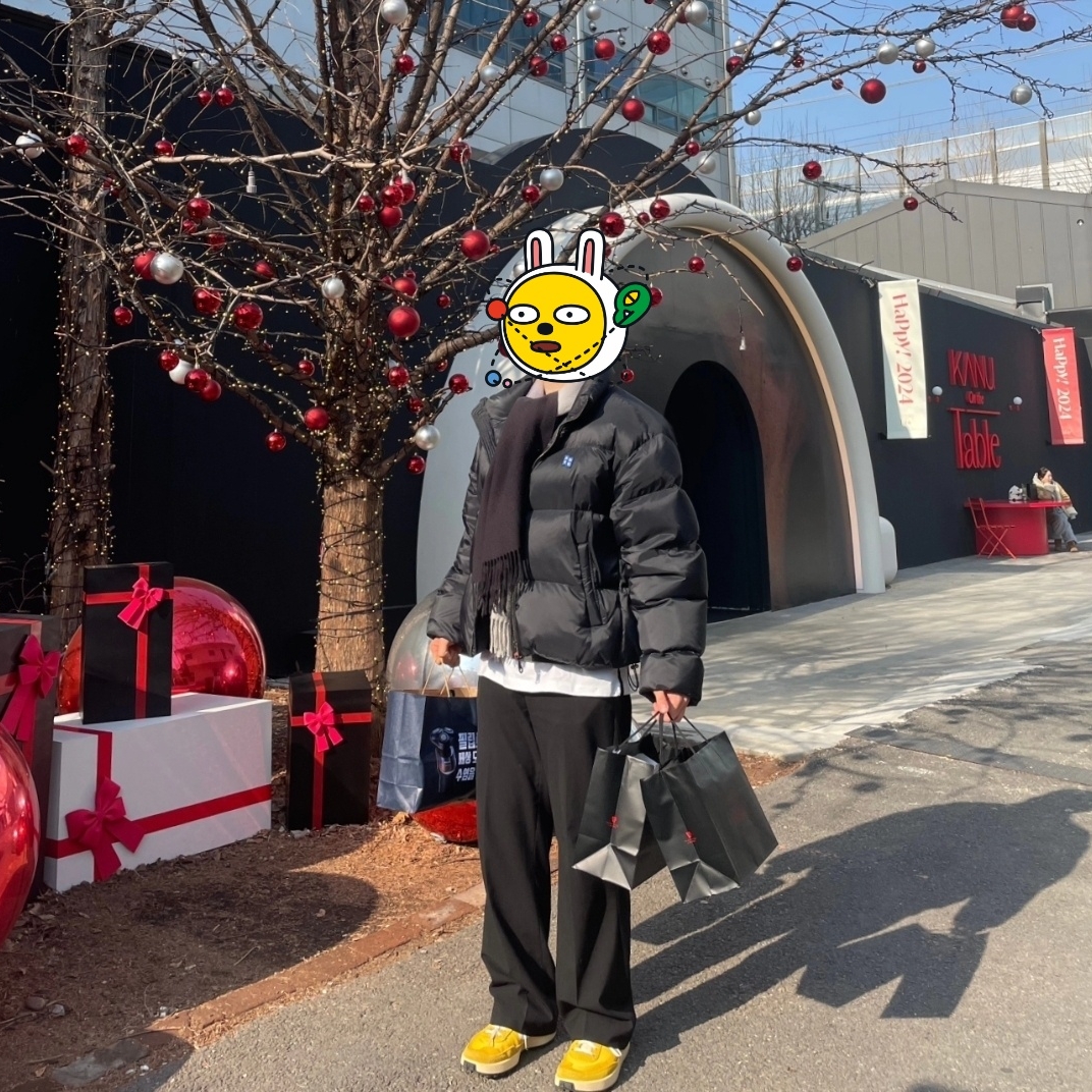 Ader Error Sig; TRS/BL Tag Puffer Jacket 01 Noir, Nike x Tom Sachs General Purpose Shoe Archive 착용 스타일