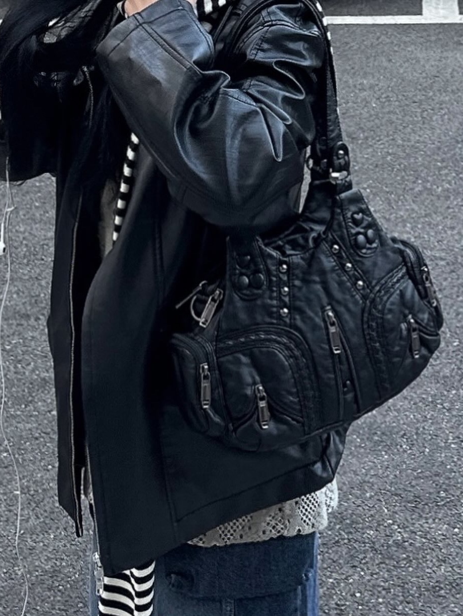 Converse One Star Ox HanByeol Black 착용 스타일 - 6