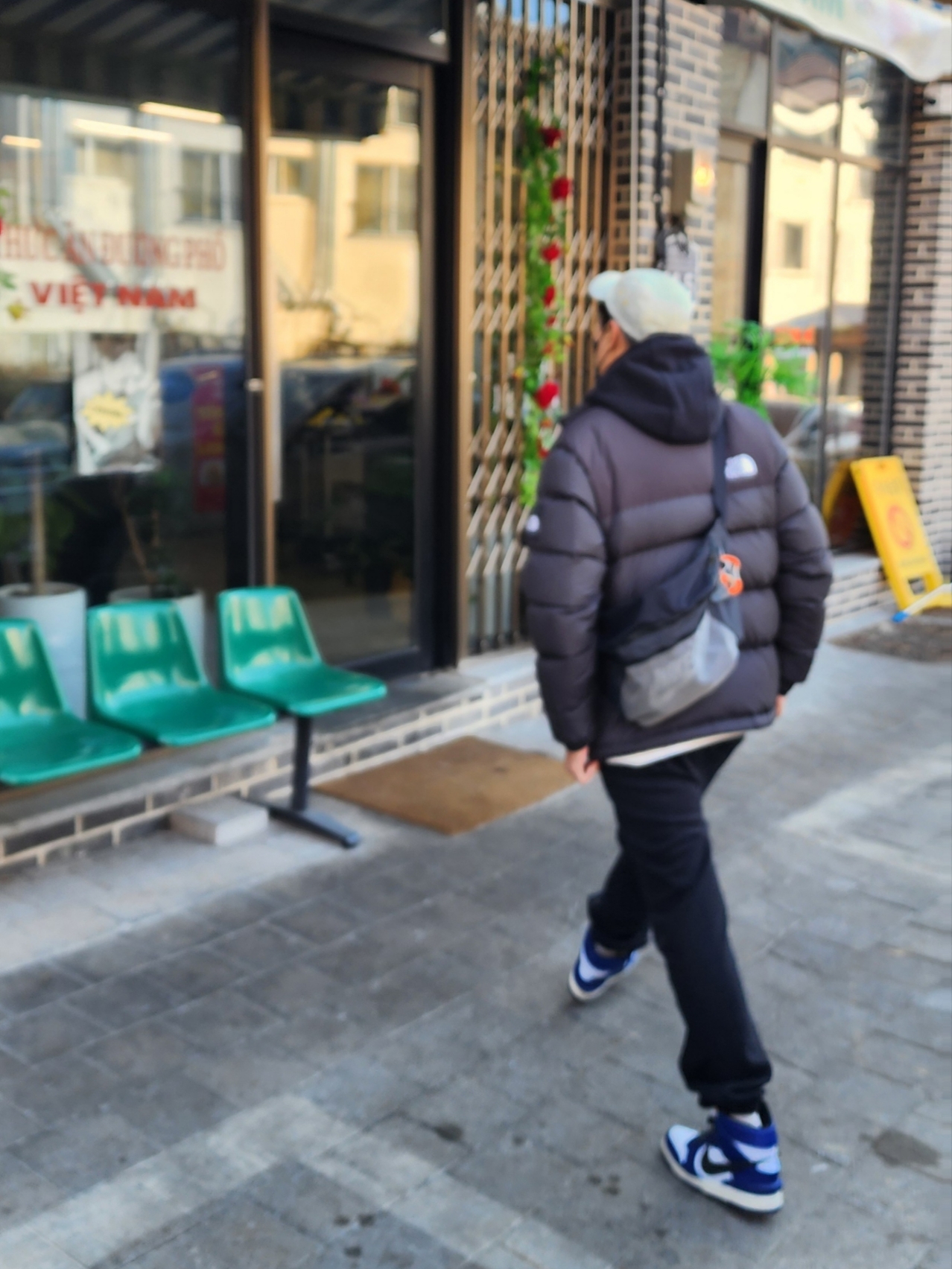 Nike x Ambush Dunk High Deep Royal Blue, Nike NRG Solo Swoosh Fleece Pants Black - US/EU 착용 스타일 - 2