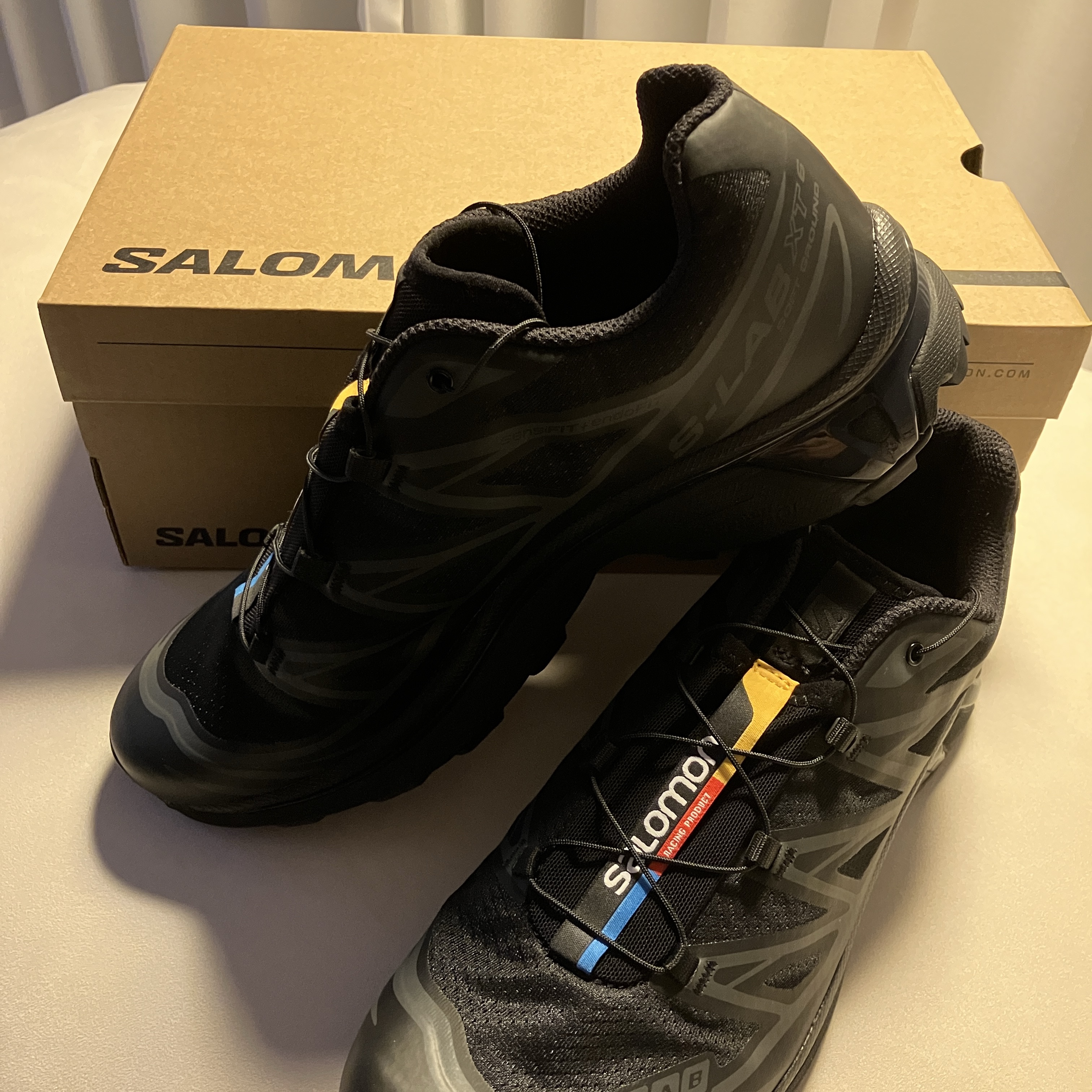 Salomon XT-6 ADV Black 착용 스타일 - 1