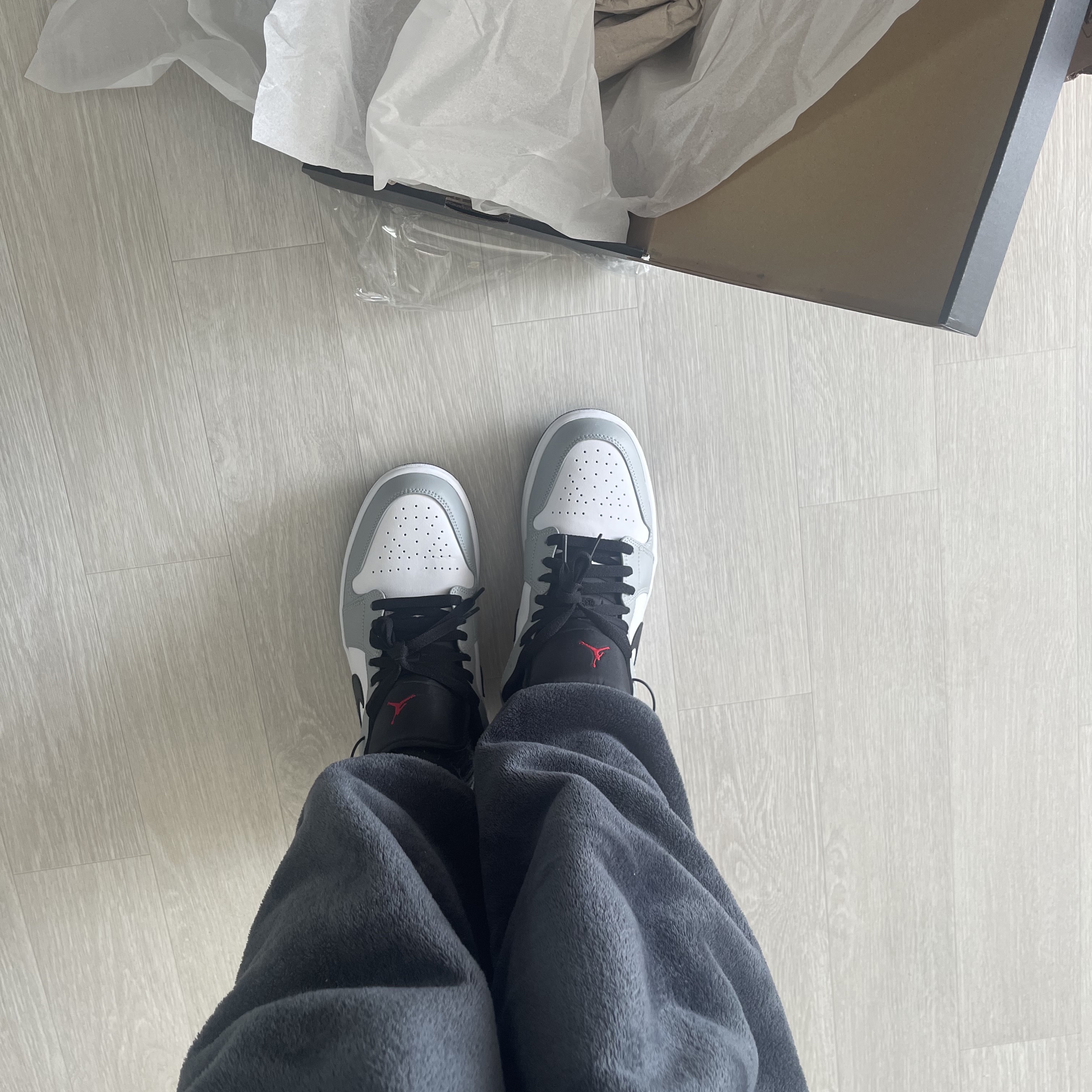 Jordan 1 Low Light Smoke Grey 착용 스타일